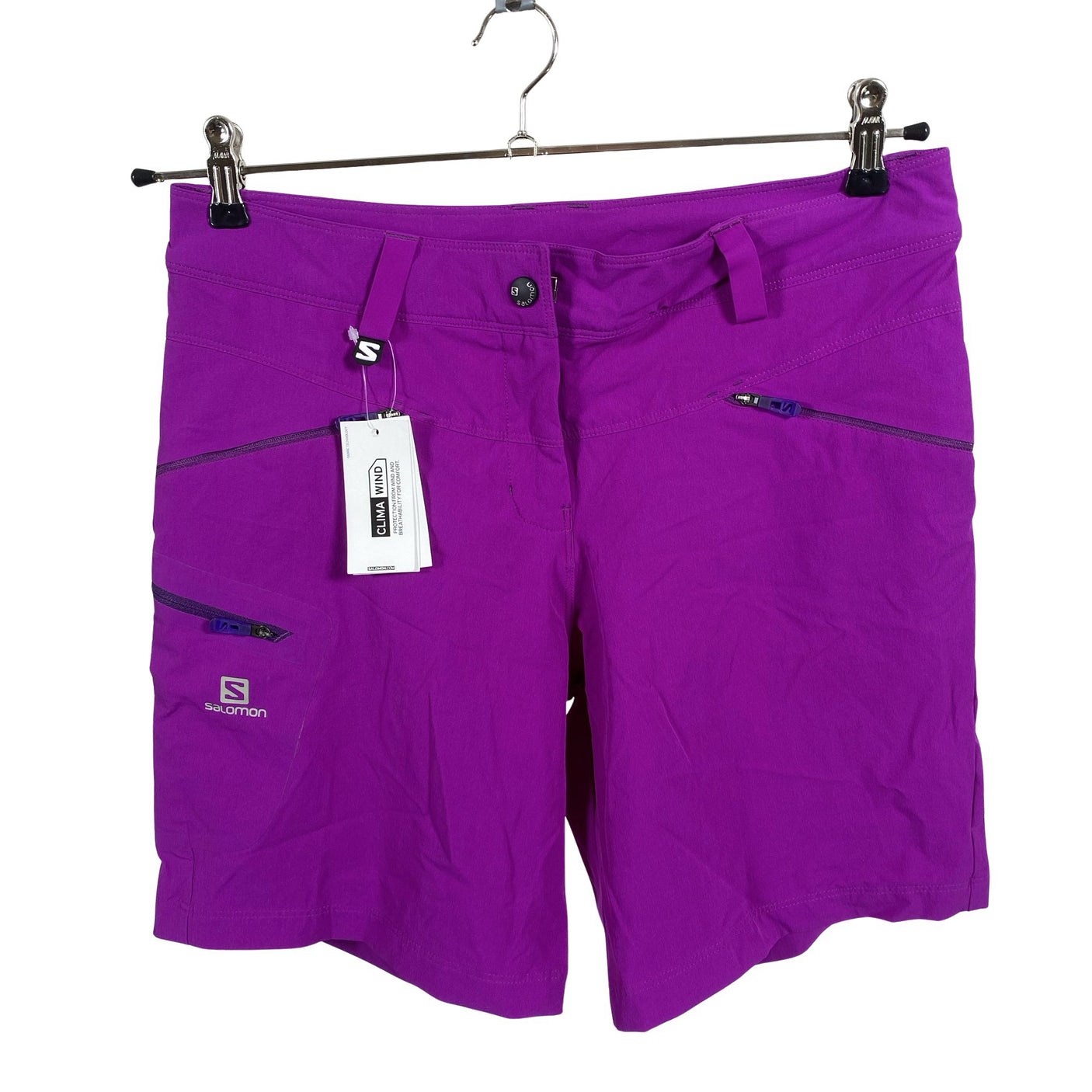 Unisex Salomon - Sports shorts, size 40 - Violet (1)