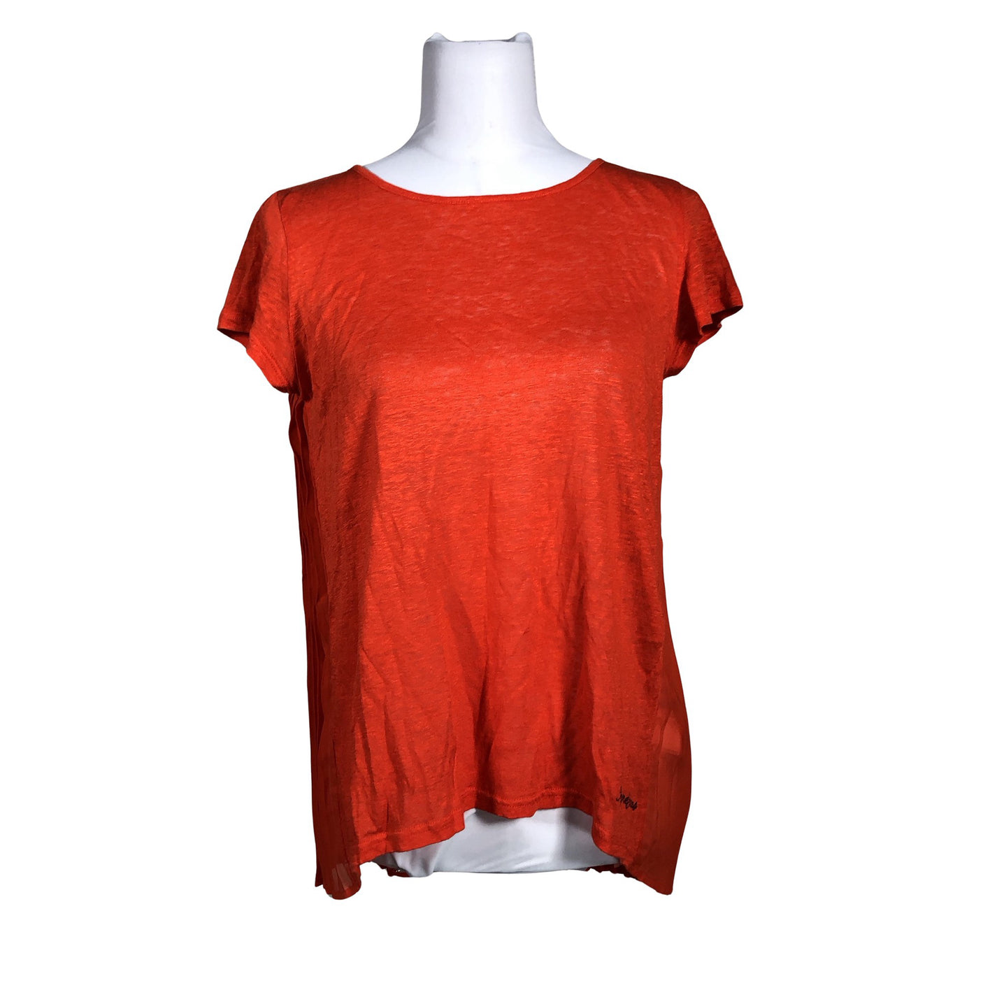 Unisex Pepe Jeans - Short-sleeved blouse, size 38 - Orange (1)