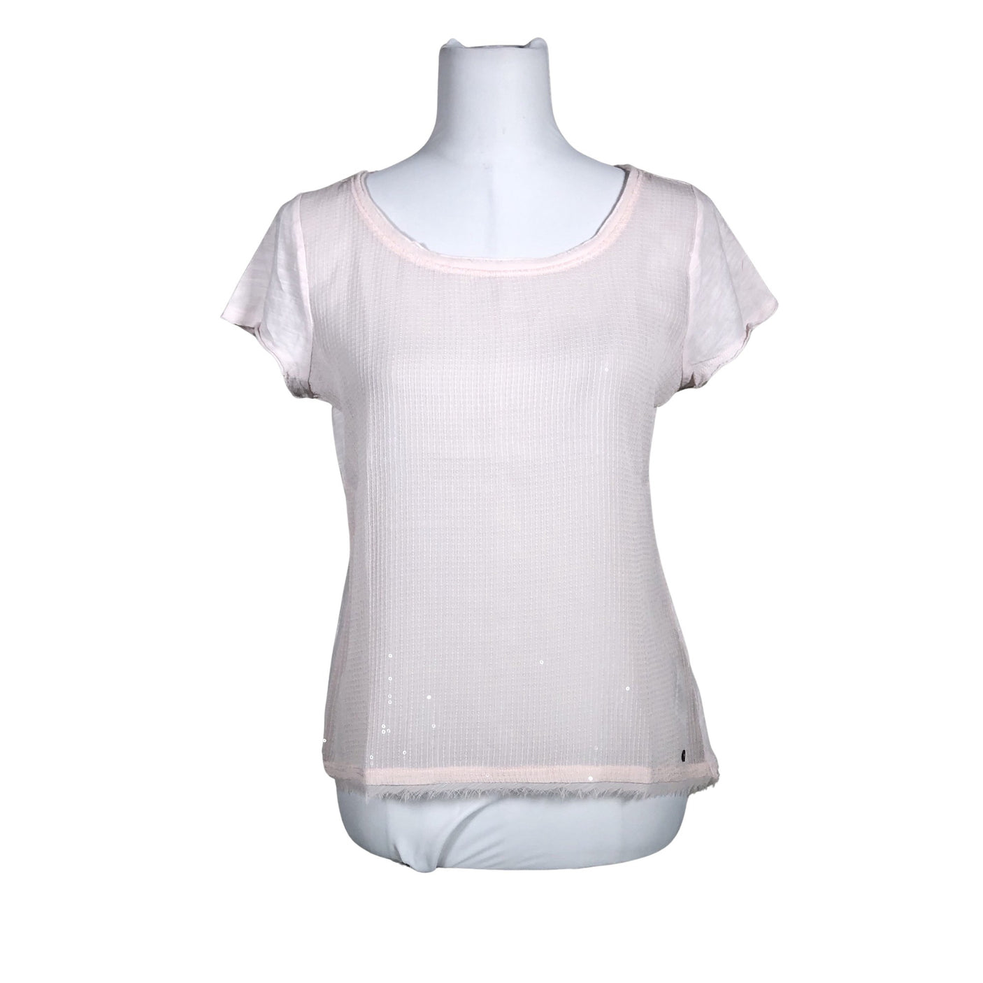 Unisex Abercrombie&Fitch - T-shirt, size 38 - Light pink (1)