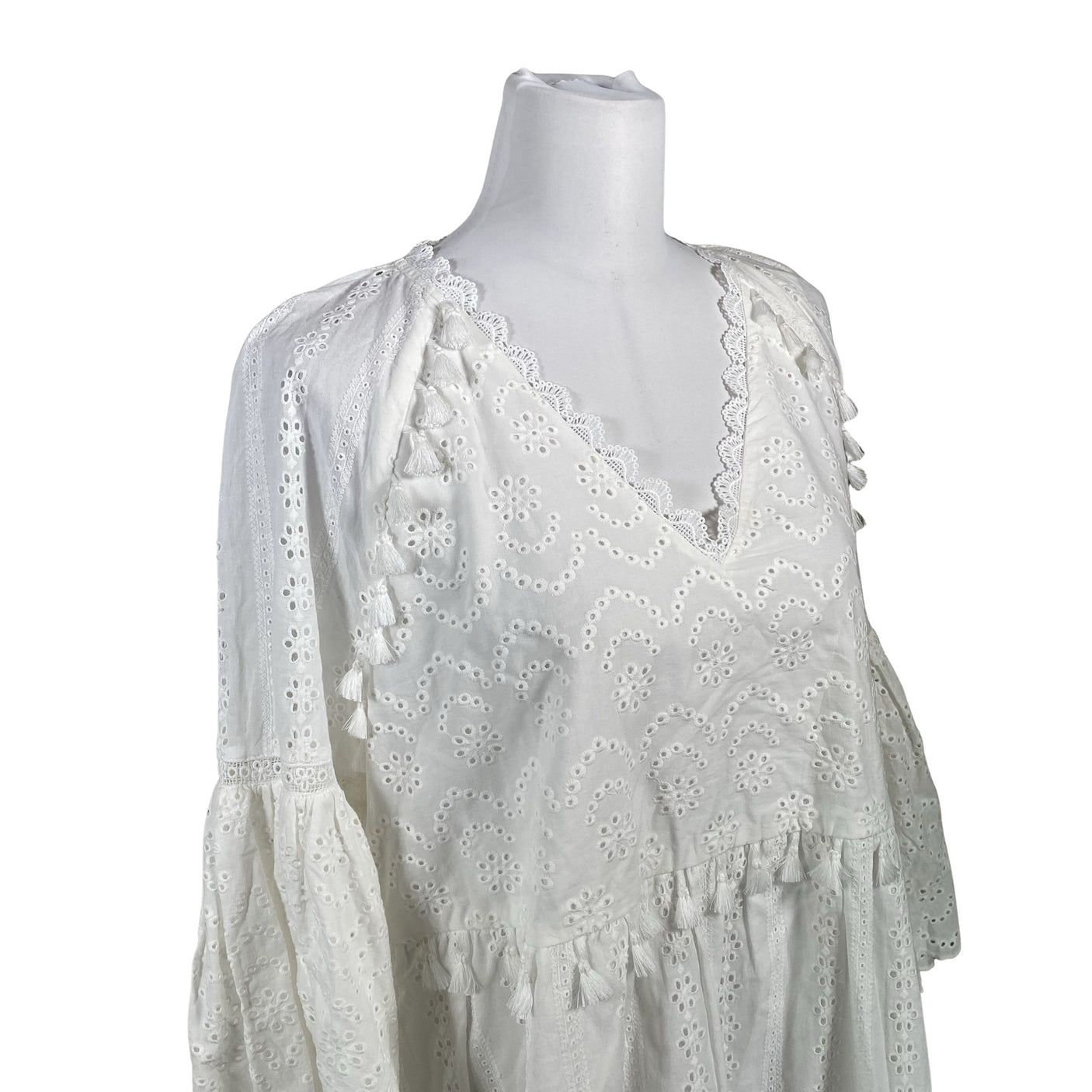 Unisex By Malina - Dress, size 40 - White (3)