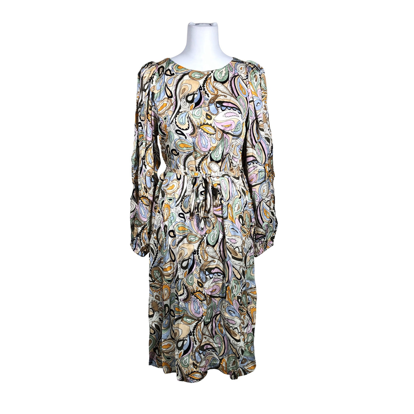 Unisex Mos Mosh - Schiffon dress, size 36 - Natural white (1)