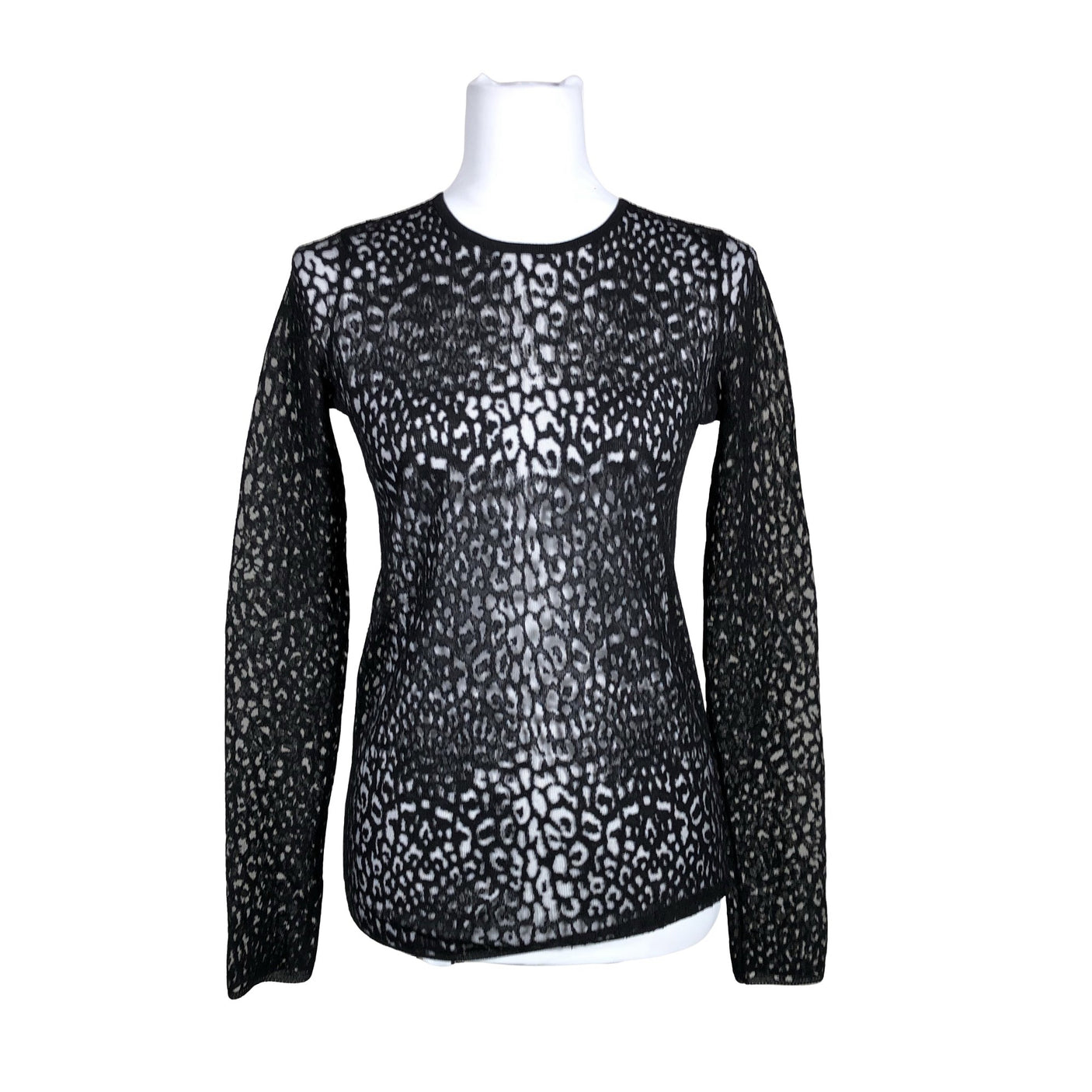 Unisex Maje - Tricot shirt, size 36 - Black (1)