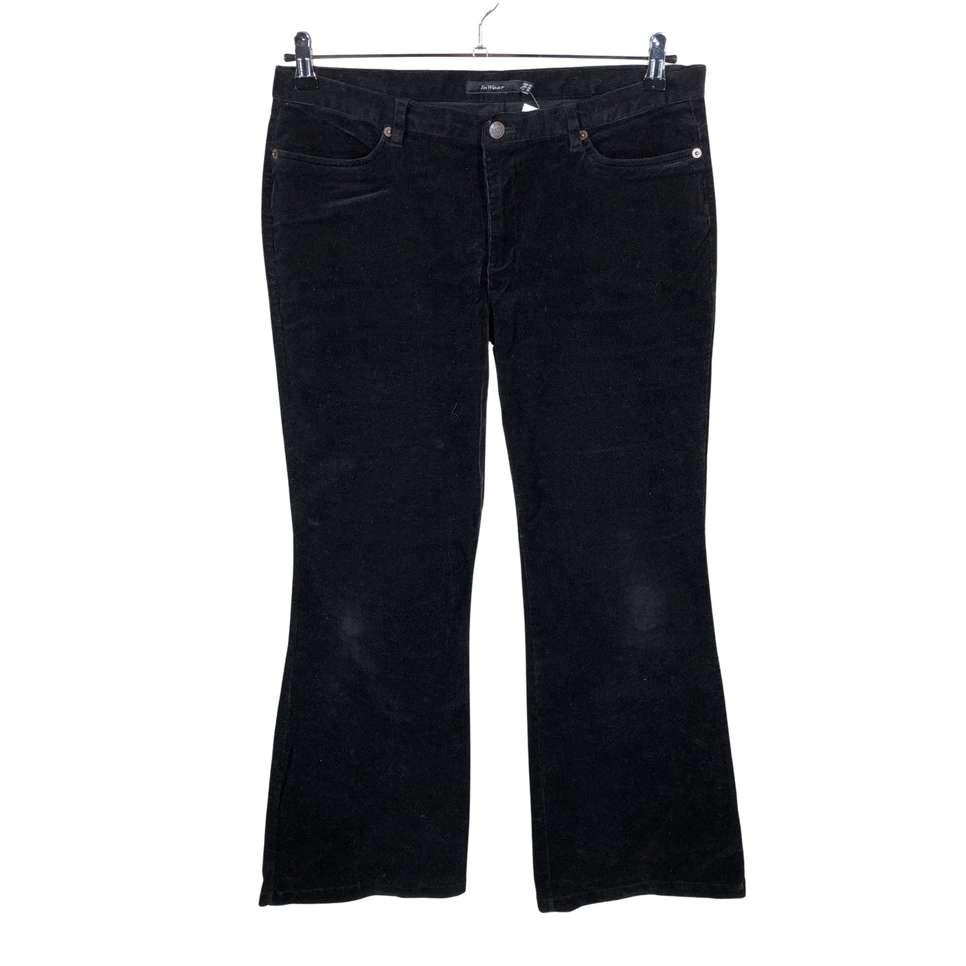 Unisex InWear - Velvet pants, size 44 - Black (1)