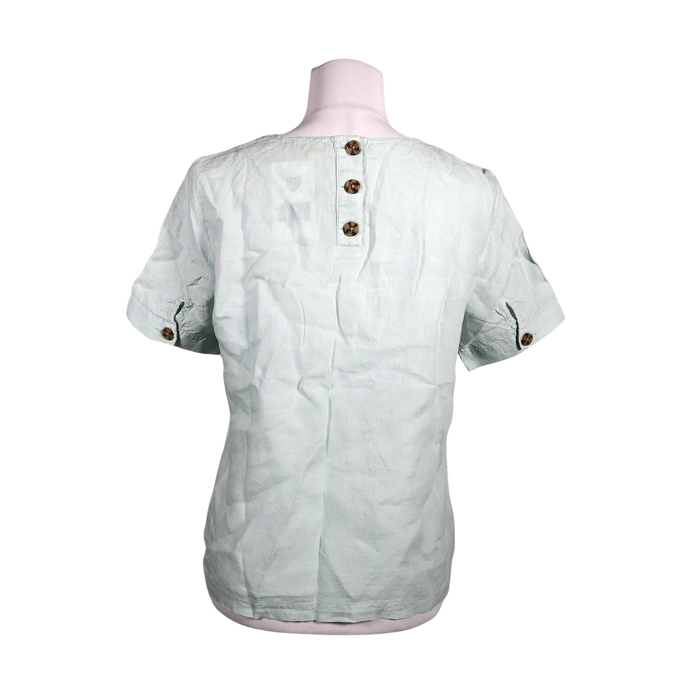 Unisex Esprit - Short-sleeved blouse, size 36 - Green (2)