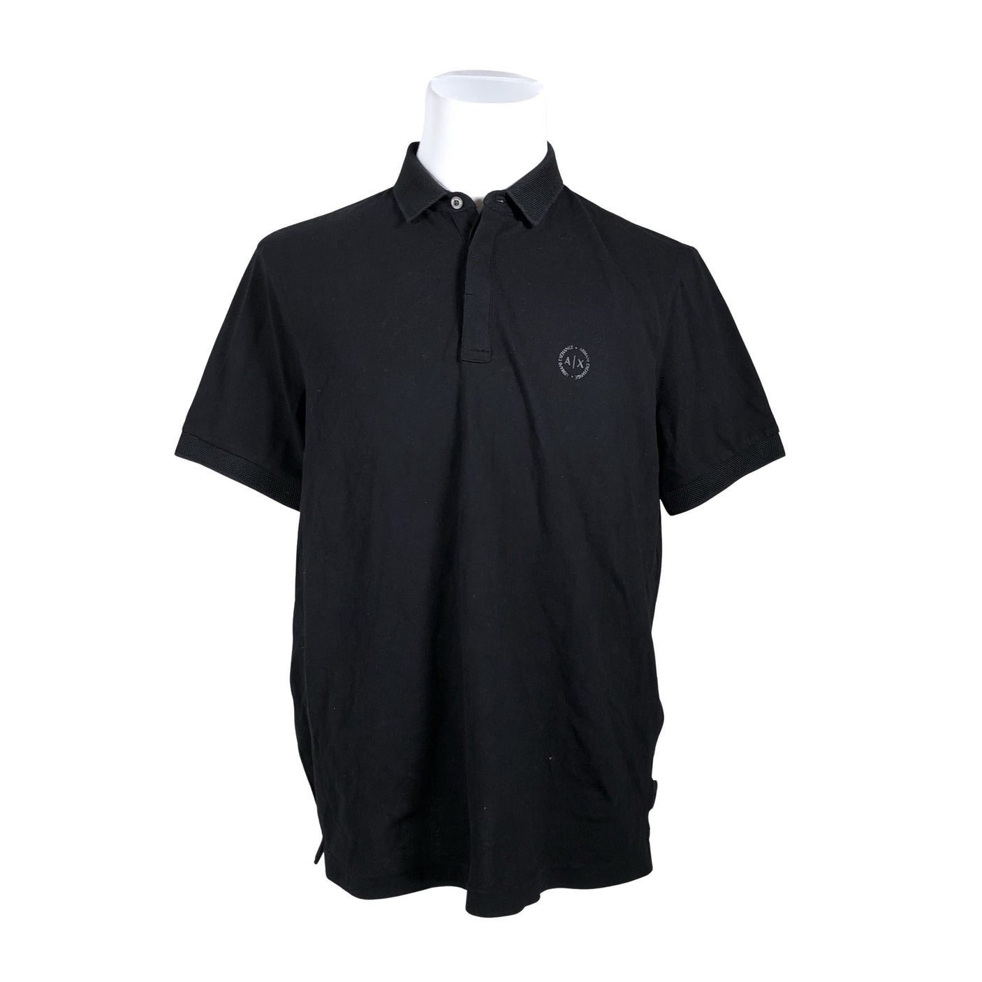 Unisex Armani Exchange - Polo shirt, size 42 - Black (1)
