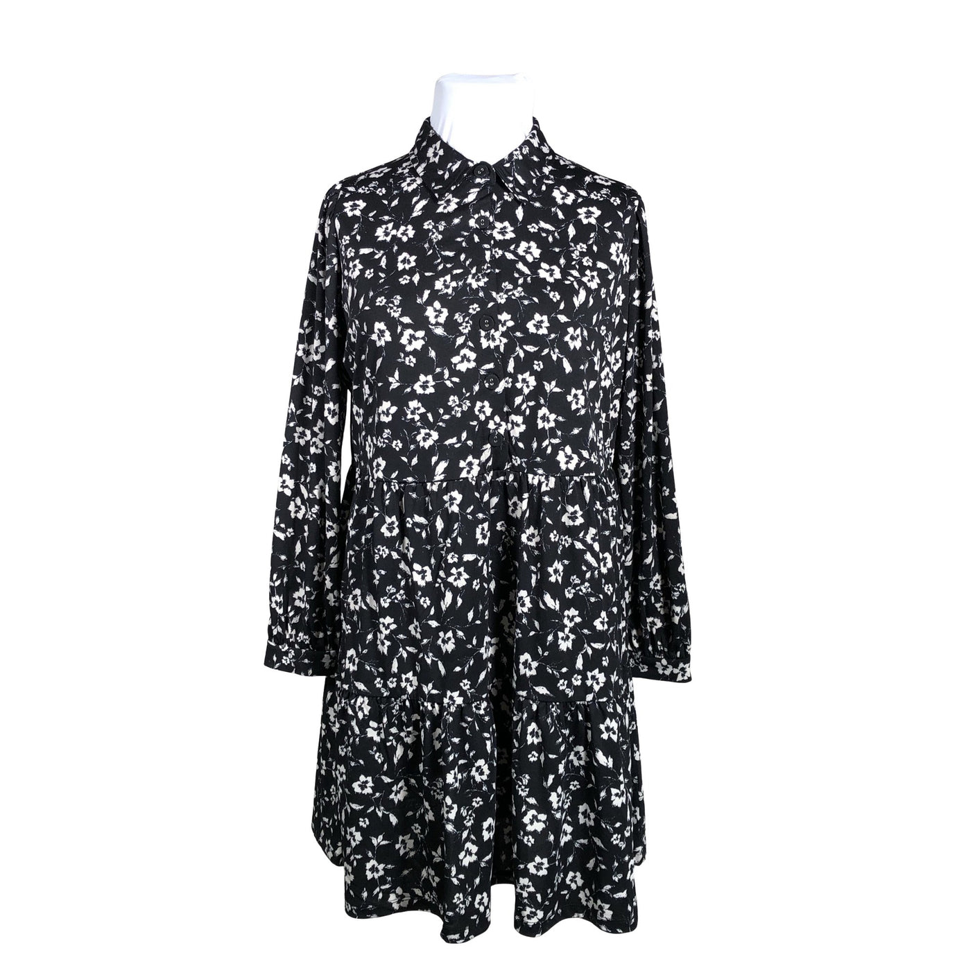 Unisex Yours - Tricot dress, size 44 - Black (1)
