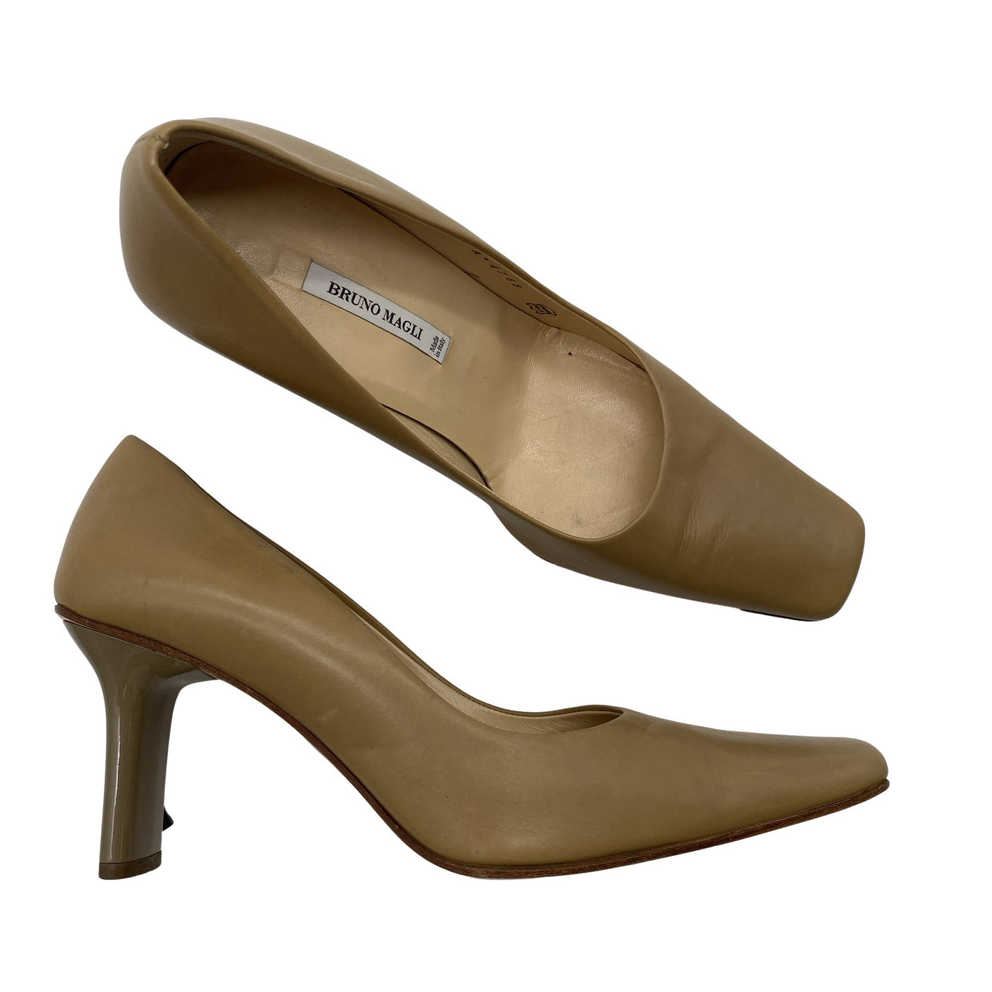 Unisex Bruno Magli - High heels, size 37 - Beige (1)