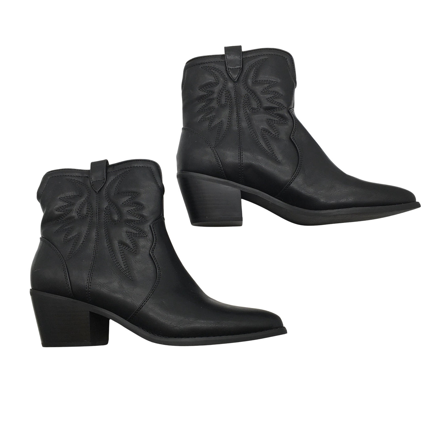 Unisex Even&Odd - Cowboy boots, size 41 - Black (1)