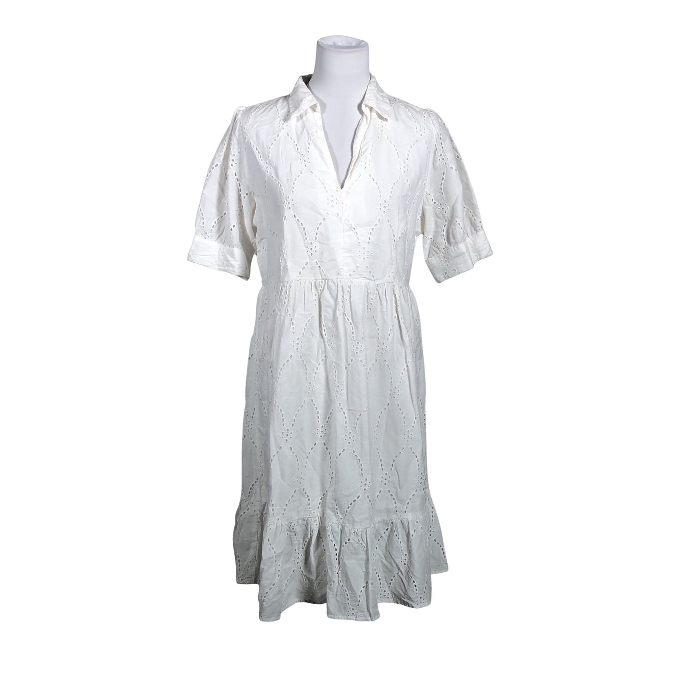 Unisex Free Quent - Dress, size 38 - White (1)