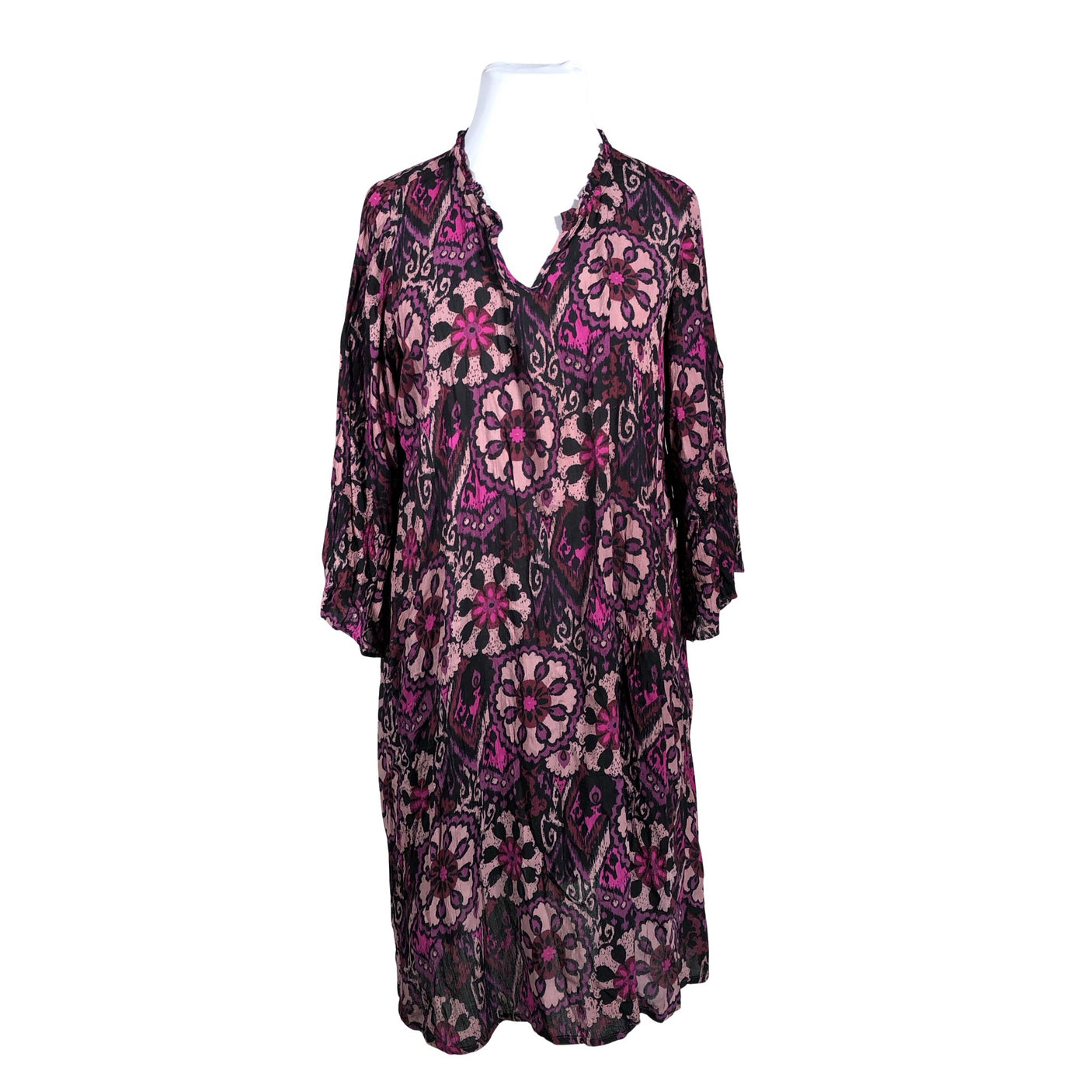 Unisex Zhenzi - Schiffon dress, size 44 - Violet (1)