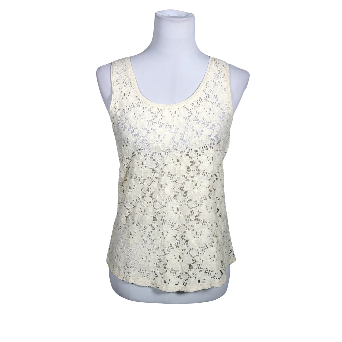 Unisex InWear - Tricot tank top, size 36 - Natural white (1)