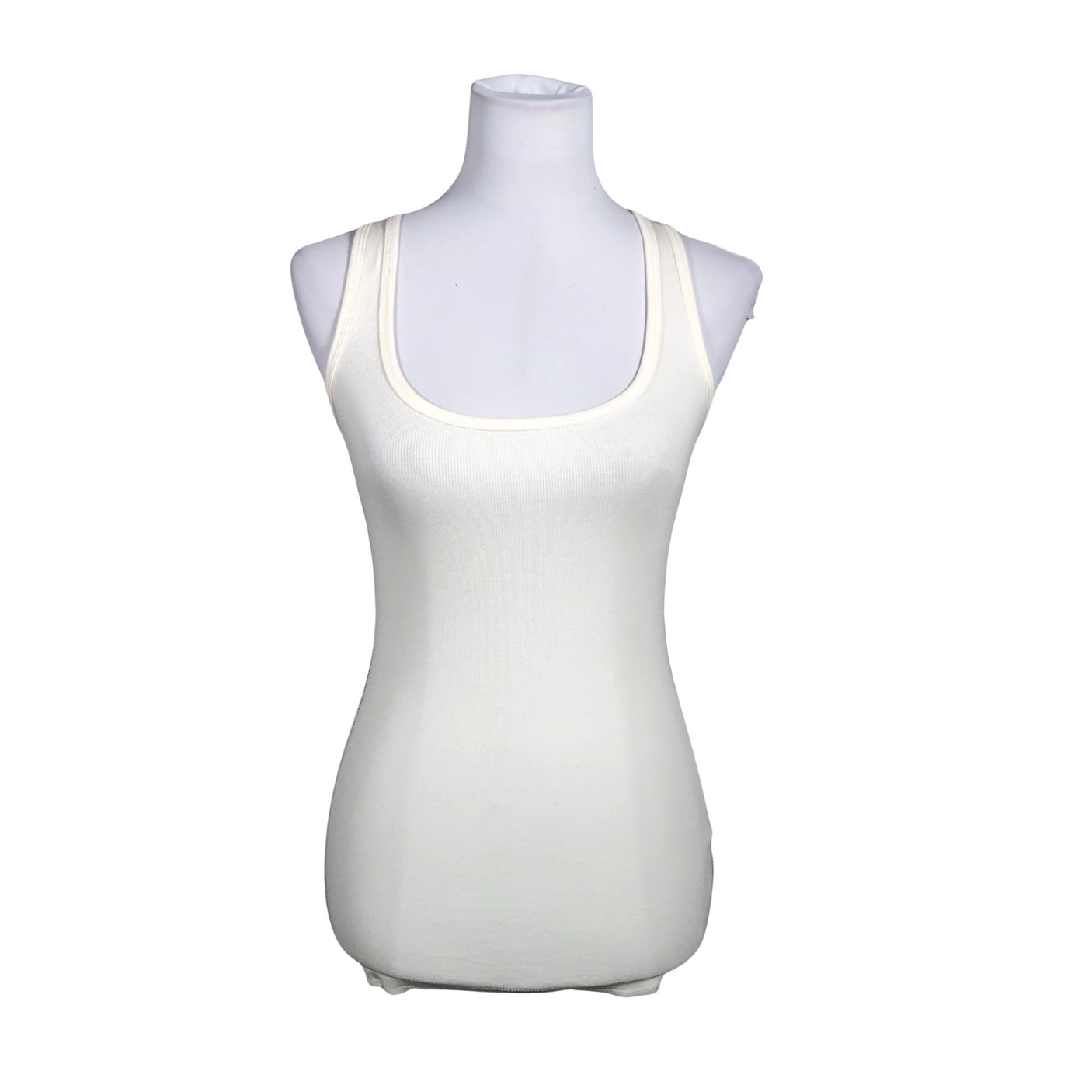 Unisex Tommy Hilfiger - Tricot tank top, size 36 - Natural white (1)