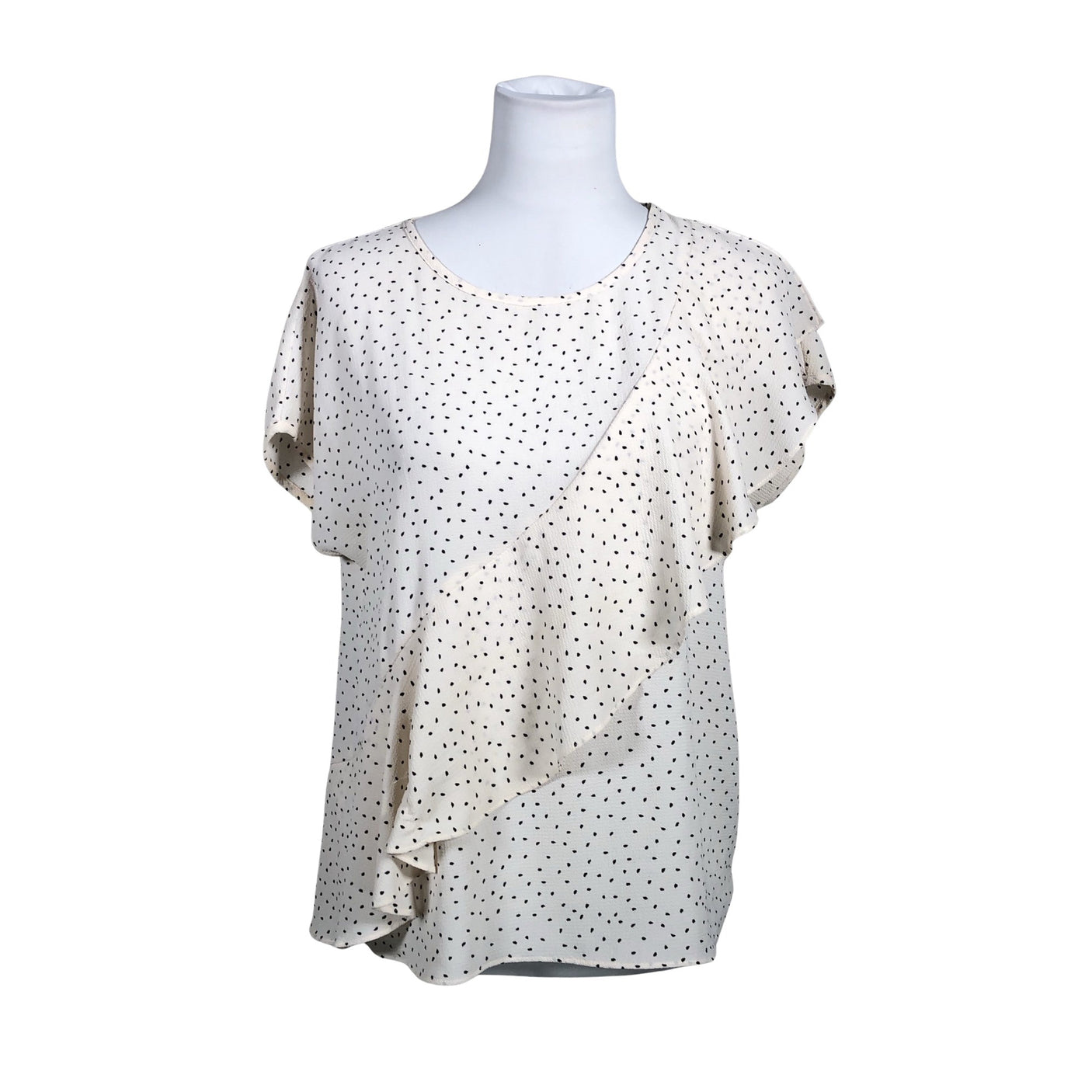 Unisex InWear - Short-sleeved blouse, size 36 - Beige (1)