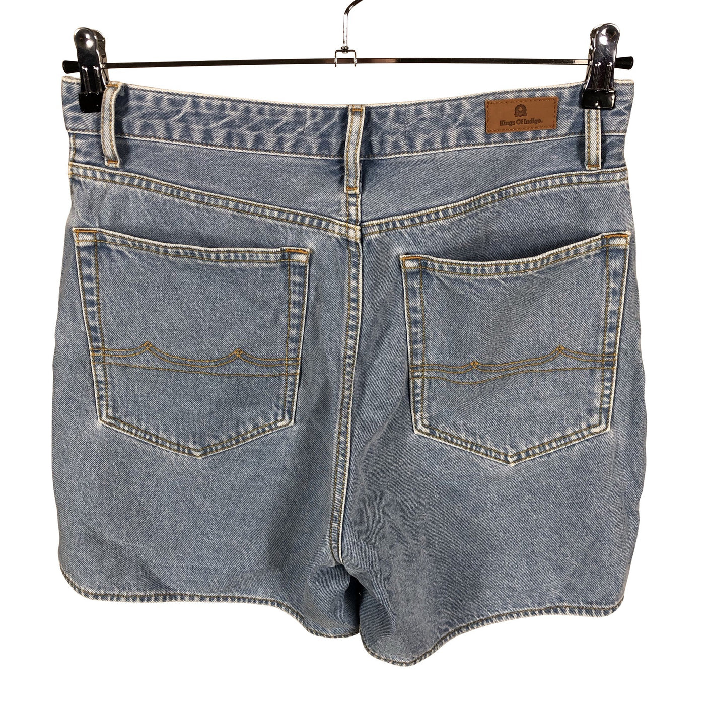 Unisex Kings of Indigo - Denim shorts, size 38 - Light blue (2)