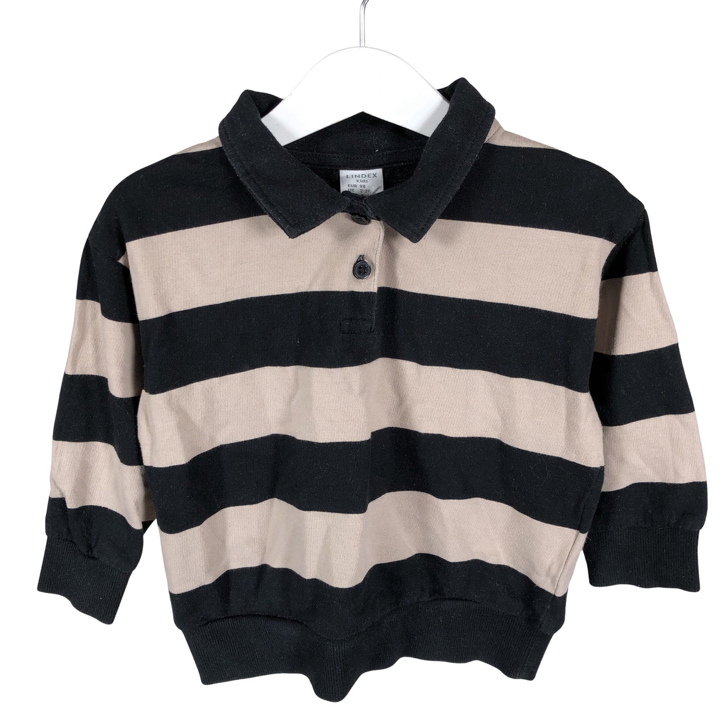 Unisex Lindex - Sweatshirt, size 92 - 98 - Black (1)