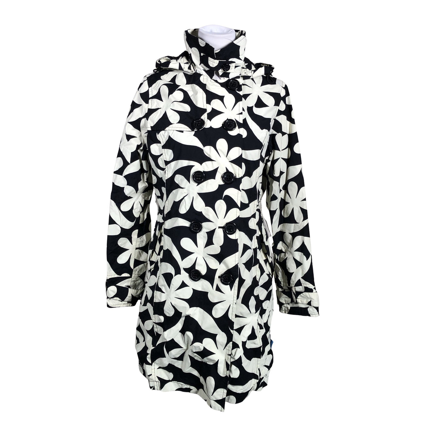 Unisex Happy Rainy Days - Rain jacket, size 38 - Black (1)