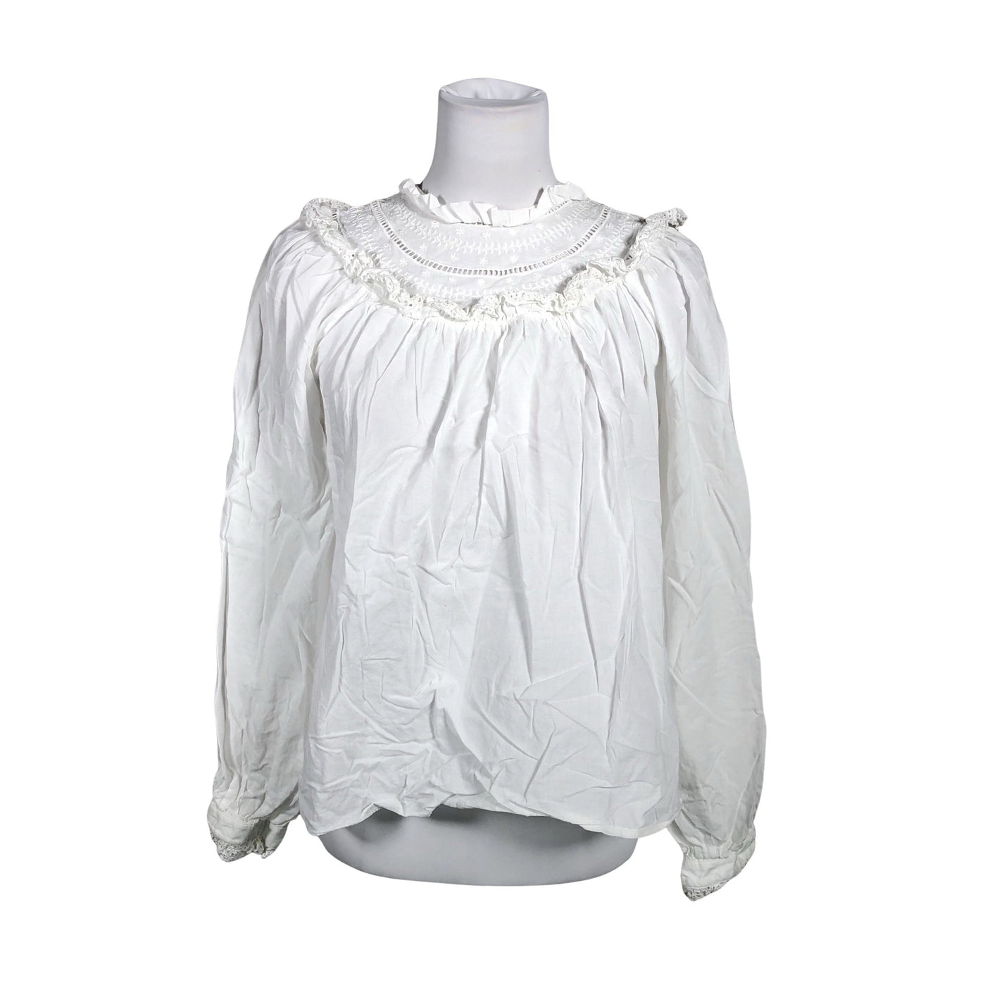 Unisex &Other Stories - Blouse, size 38 - White (1)