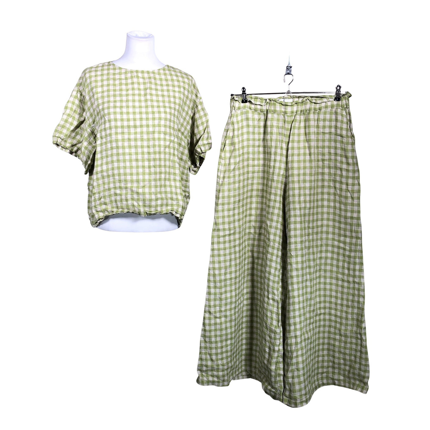 Unisex Samuji - Short-sleeved blouse, size 40 - Green (1)