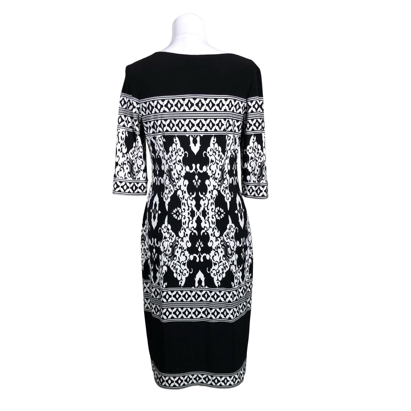Unisex Joseph Ribkoff - Tricot dress, size 38 - Black (3)