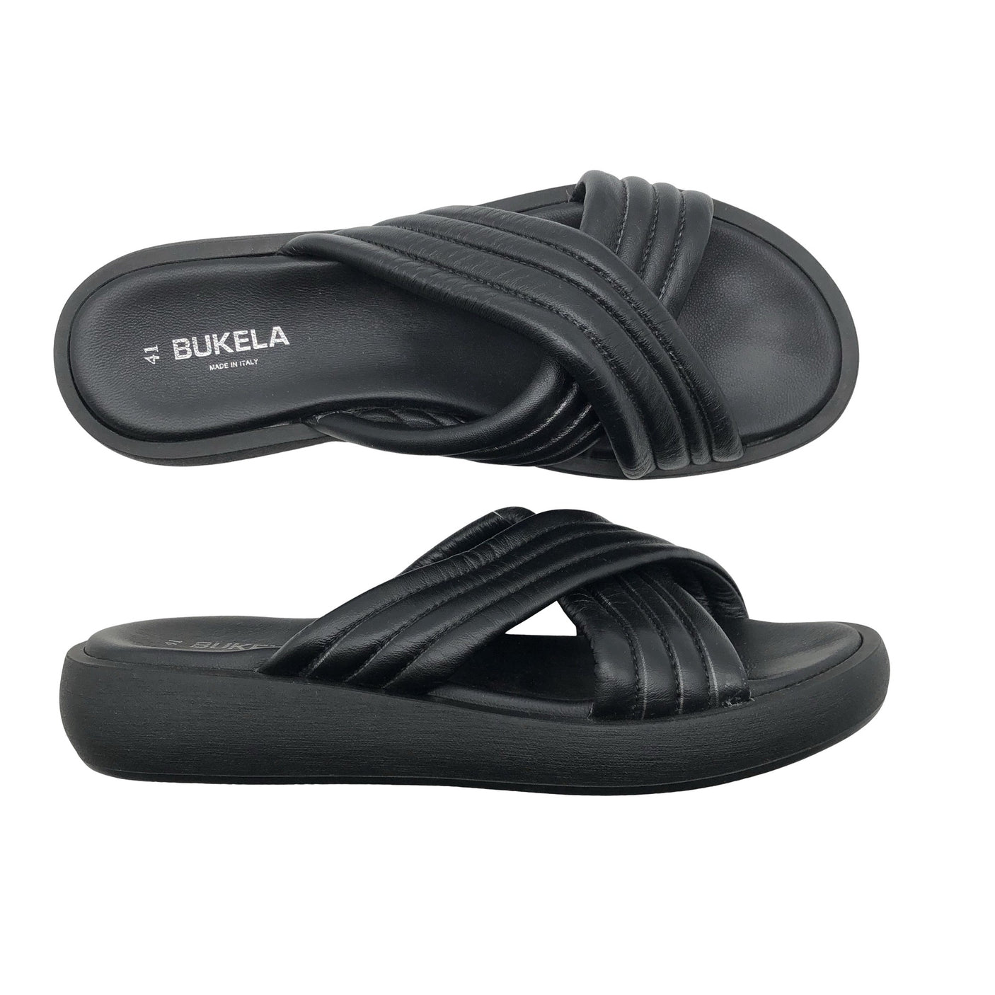 Unisex Bukela - Sandals, size 41 - Black (1)
