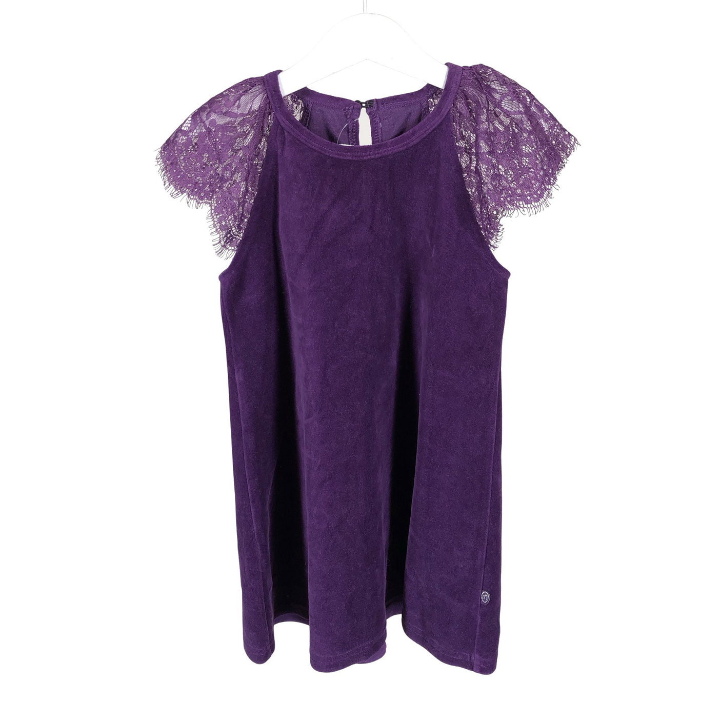 Unisex Minymo - Sweatshirt dress, size 104 - 110 - Violet (1)