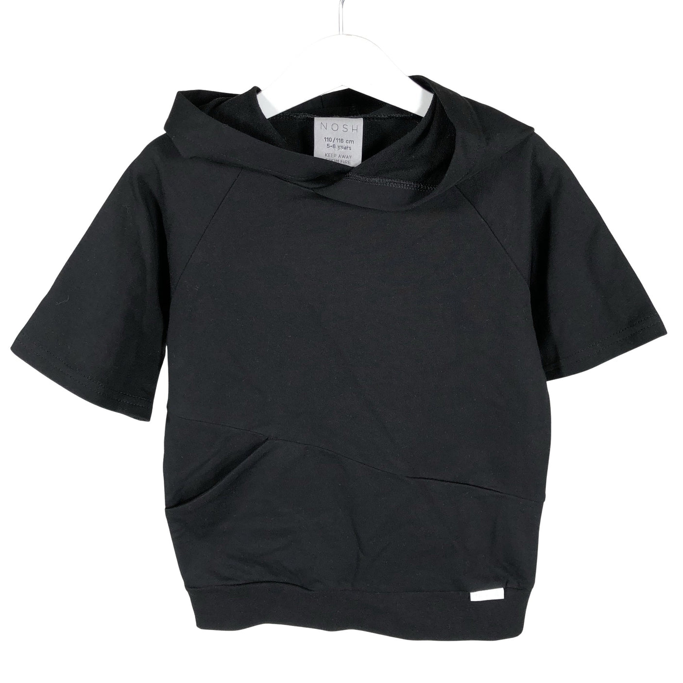 Unisex NOSH - Hoodie, size 110 - 116 - Black (1)