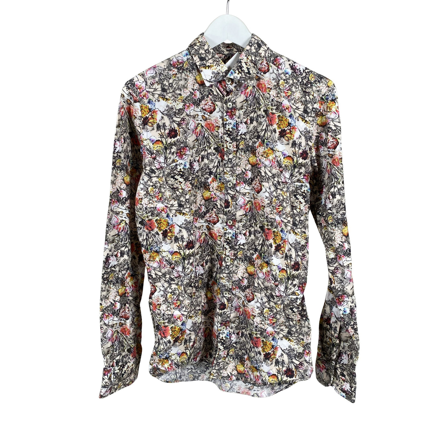 Unisex Sand - Collared shirt, size S - Beige (1)