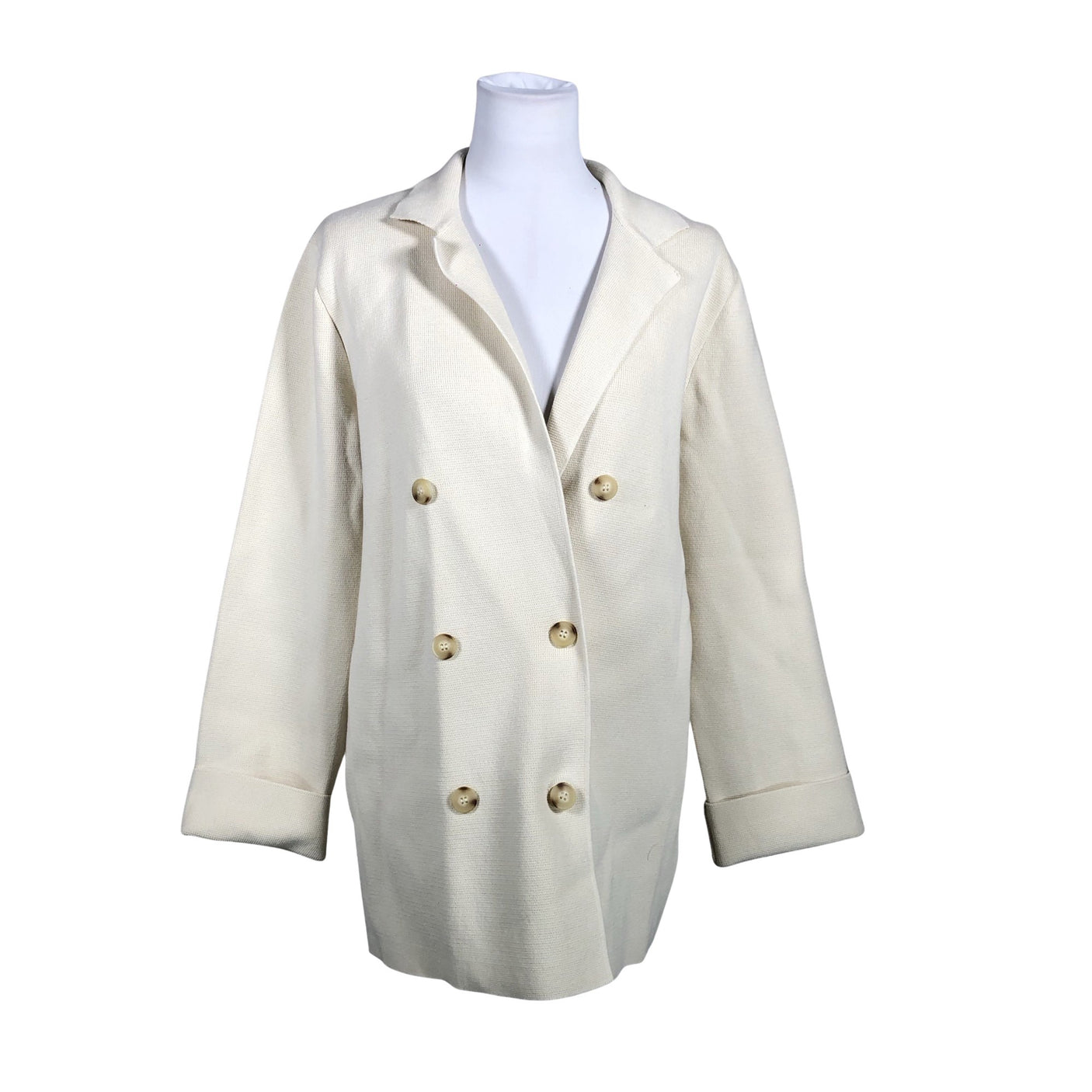 Unisex Lindex - Cardigan, size 36 - Natural white (1)