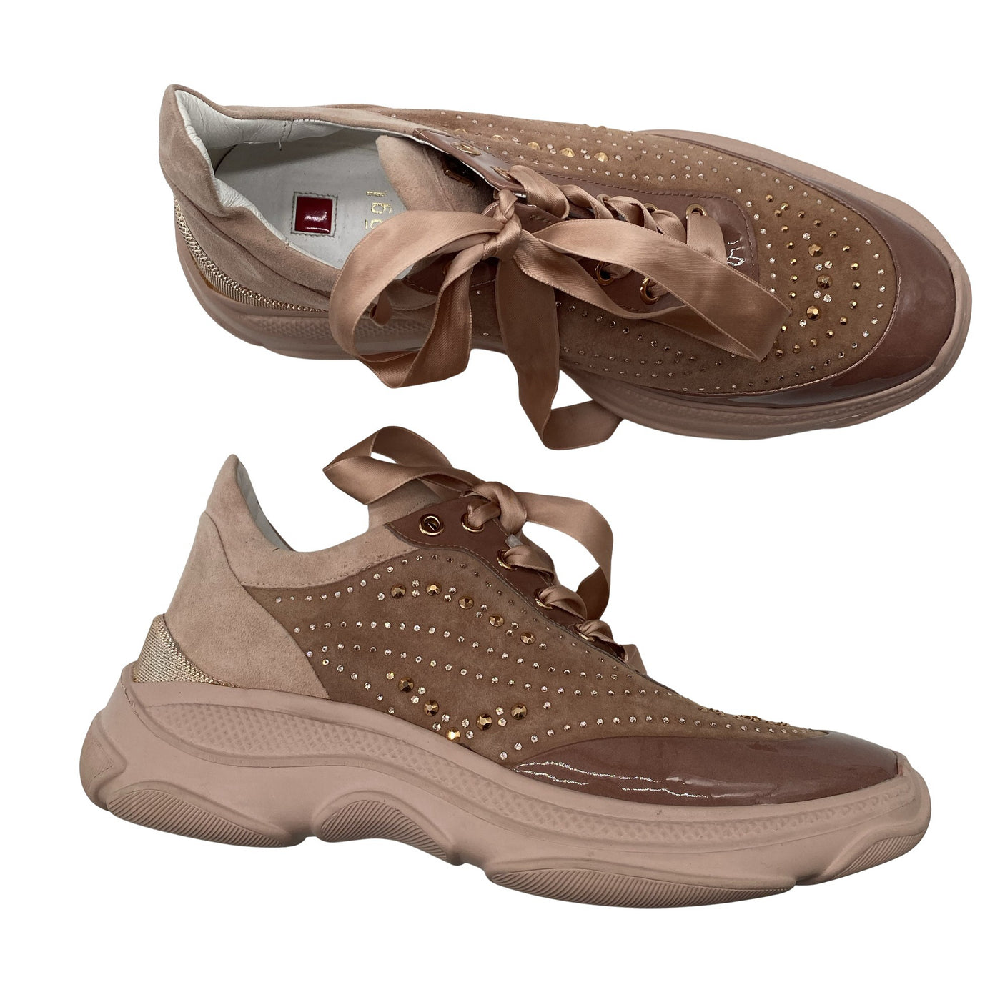 Unisex Högl - Sneakers, size 38 - Light pink (1)