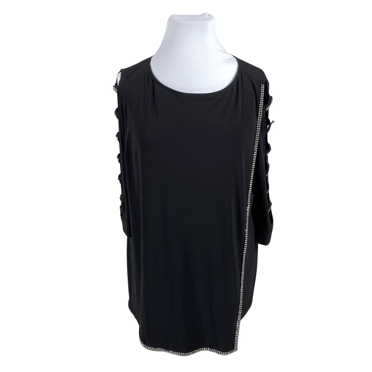 Unisex Joseph Ribkoff - Evening tunic, size 46 - Black (1)