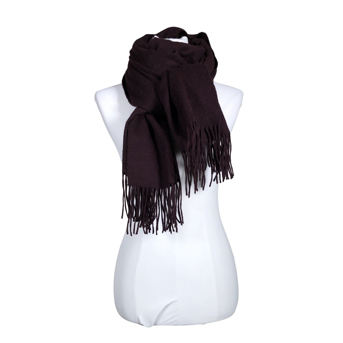 Unisex Beck Söndergaard - Scarf, size Maxi - Wine red (1)