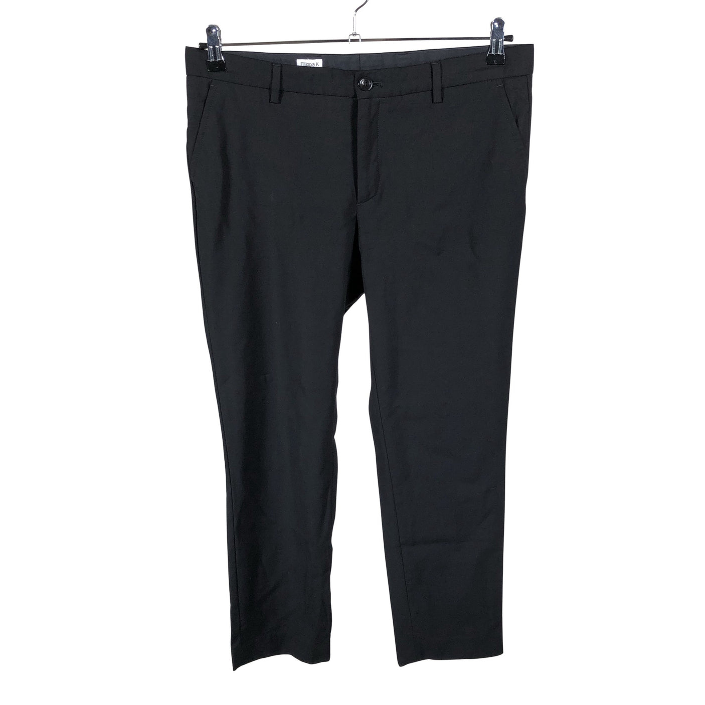 Unisex Filippa K. - Straight leg trousers, size 40 - Black (1)