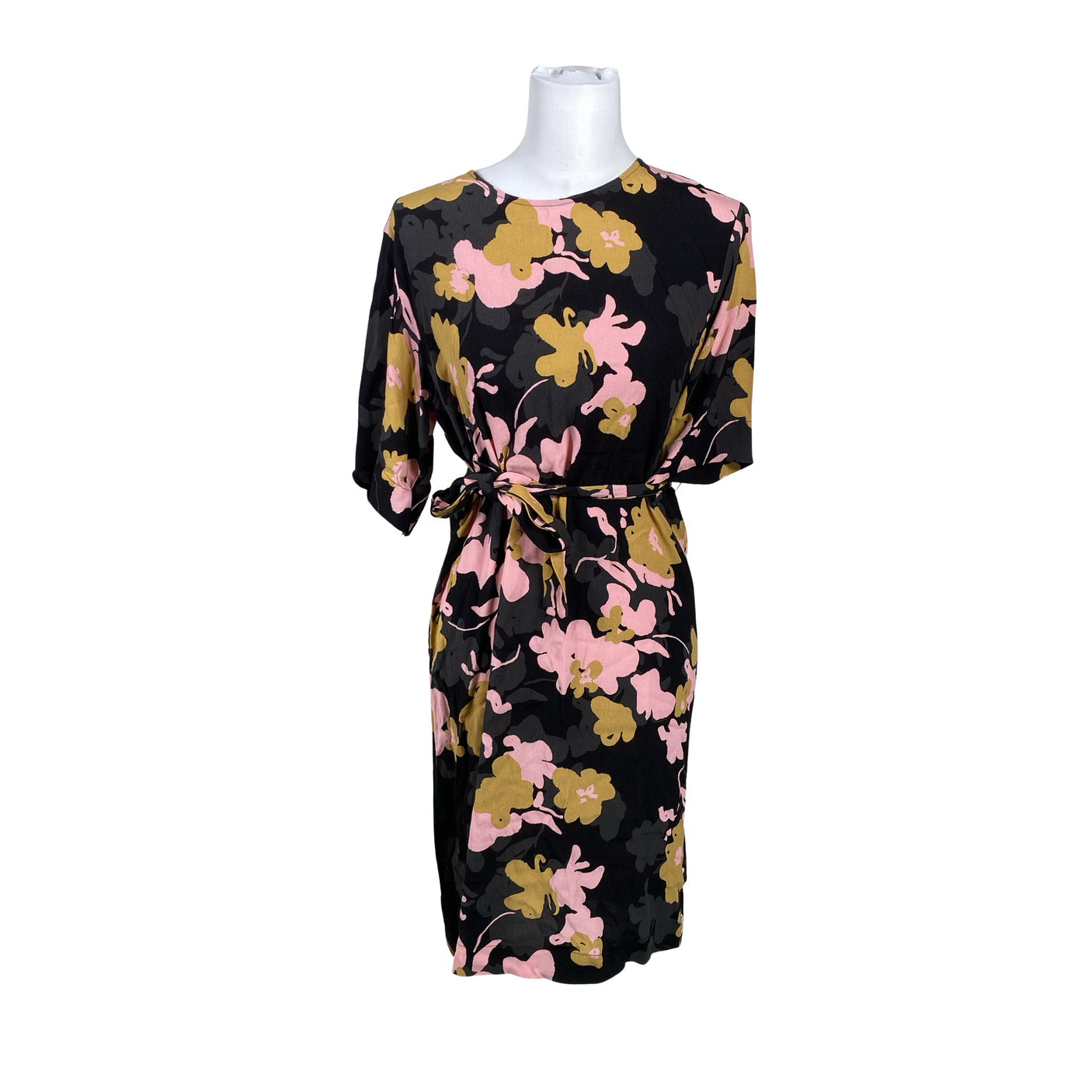 Unisex Marimekko - Schiffon dress, size 34 - Black (1)
