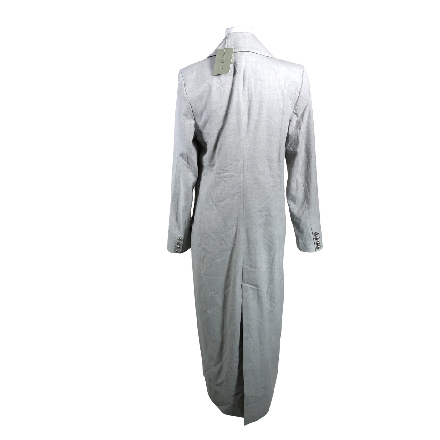 Unisex Hunkydory - Wool coat, size 38 - Gray (2)