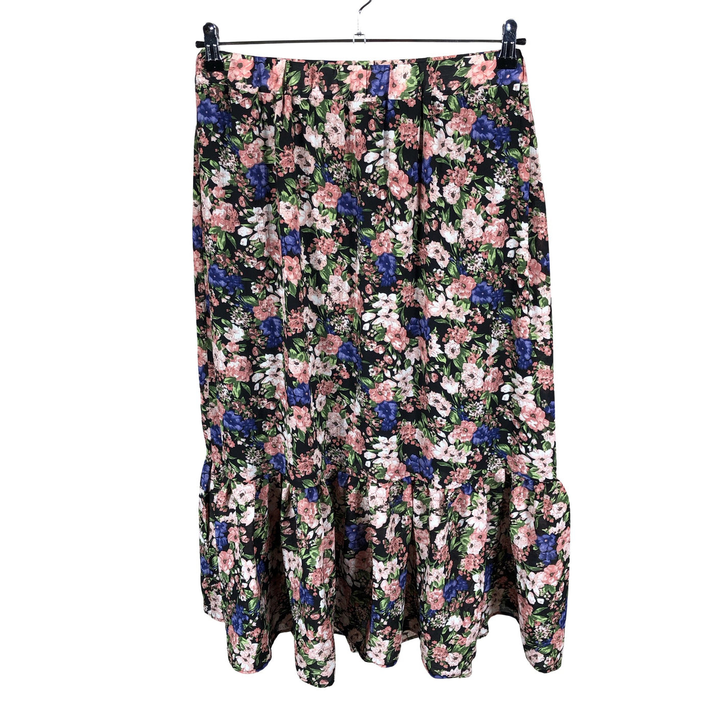Unisex Zizzi - Fabric skirt, size 48 - Black (1)
