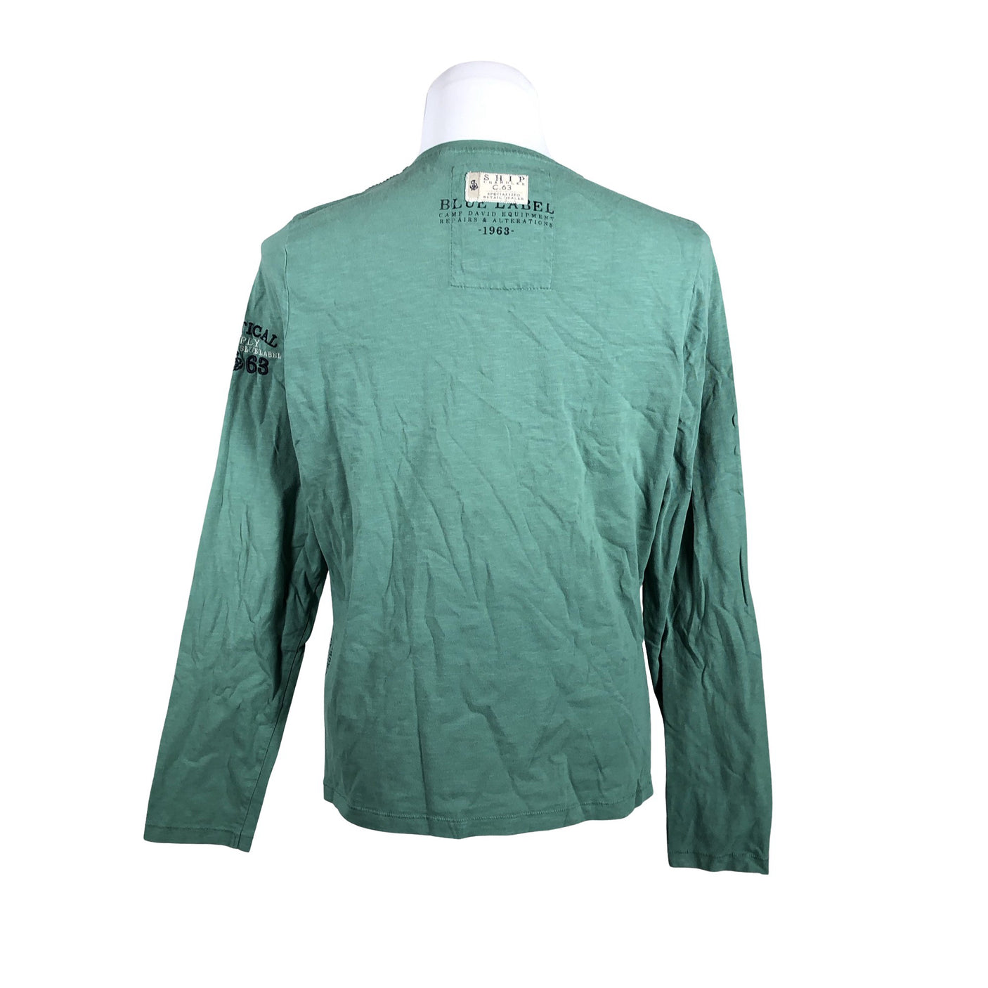 Unisex Camp David - Tricot shirt, size M - Green (2)