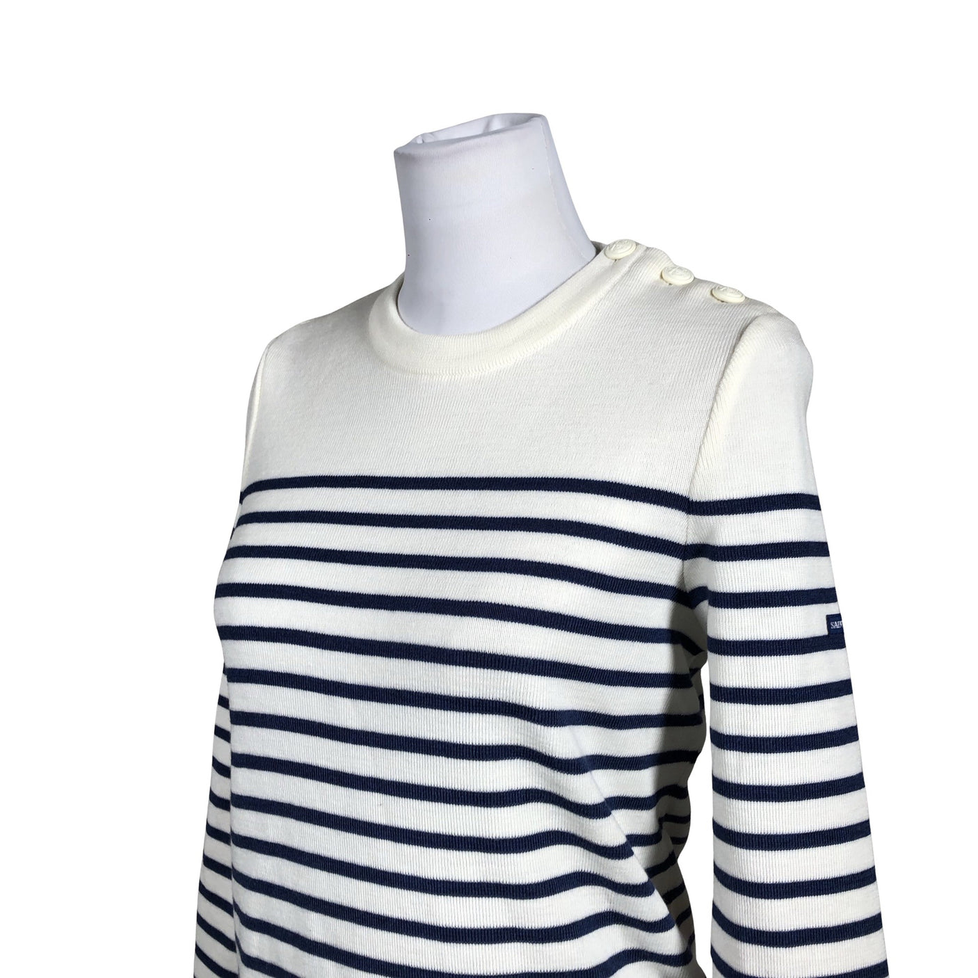 Unisex Saint James - Sweater, size 38 - White (2)