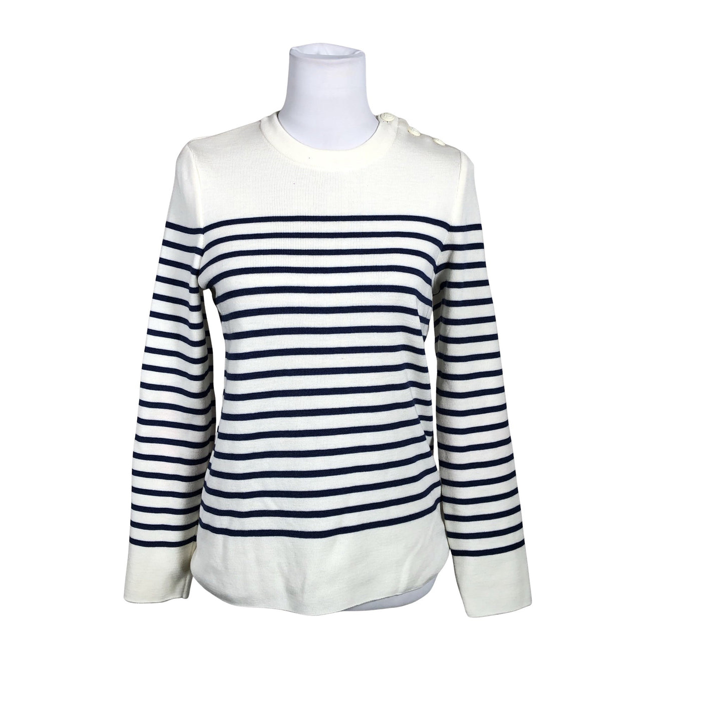 Unisex Saint James - Sweater, size 38 - White (1)