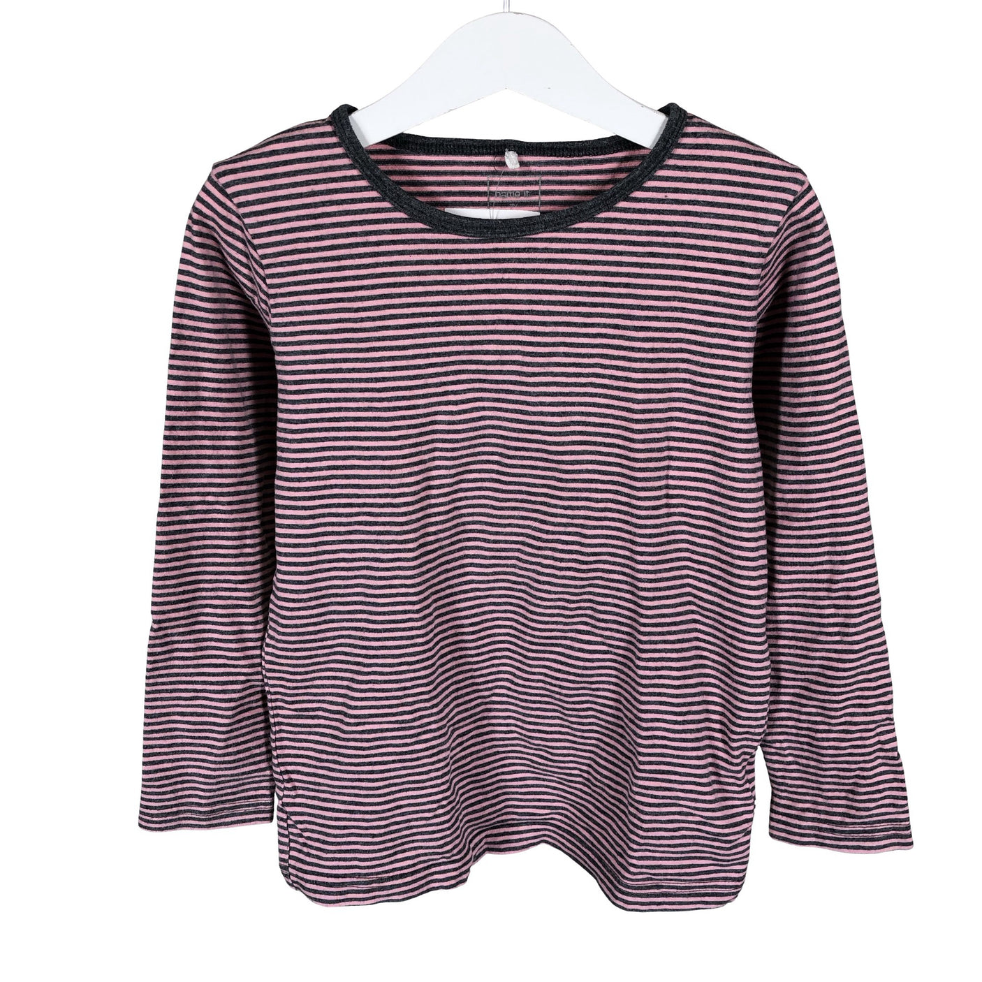 Unisex Name It - Tricot shirt, size 116 - 122 - Light pink (1)