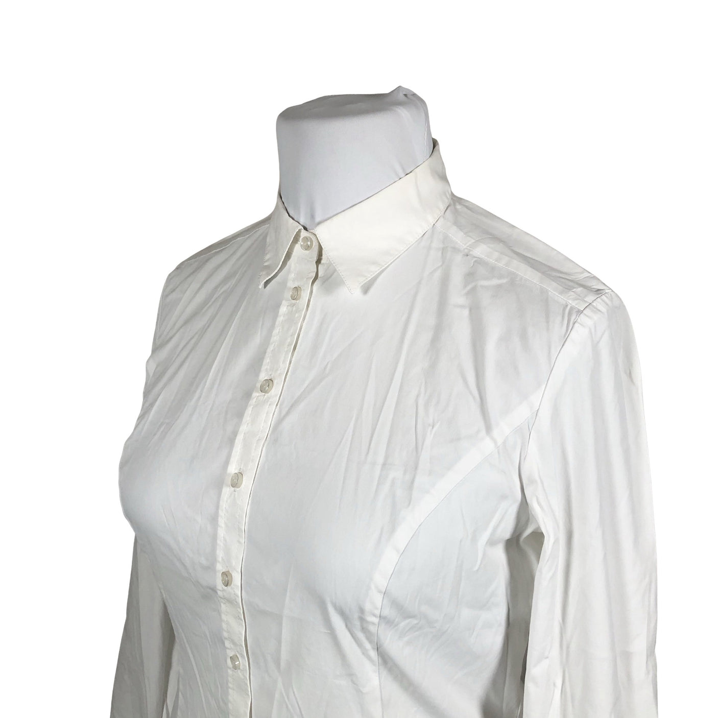 Unisex Andiata - Collared shirt, size 42 - White (3)