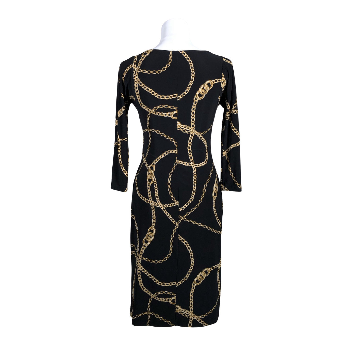 Unisex Lauren Ralph Lauren - Tricot dress, size 34 - Black (3)