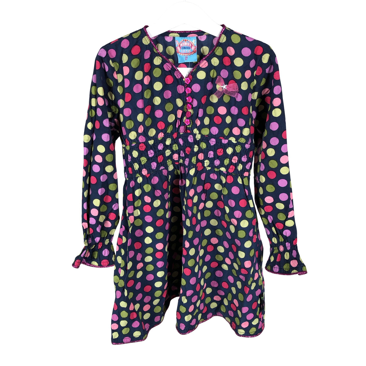 Unisex Circus - Dress, size 122 - 128 - Blue (1)
