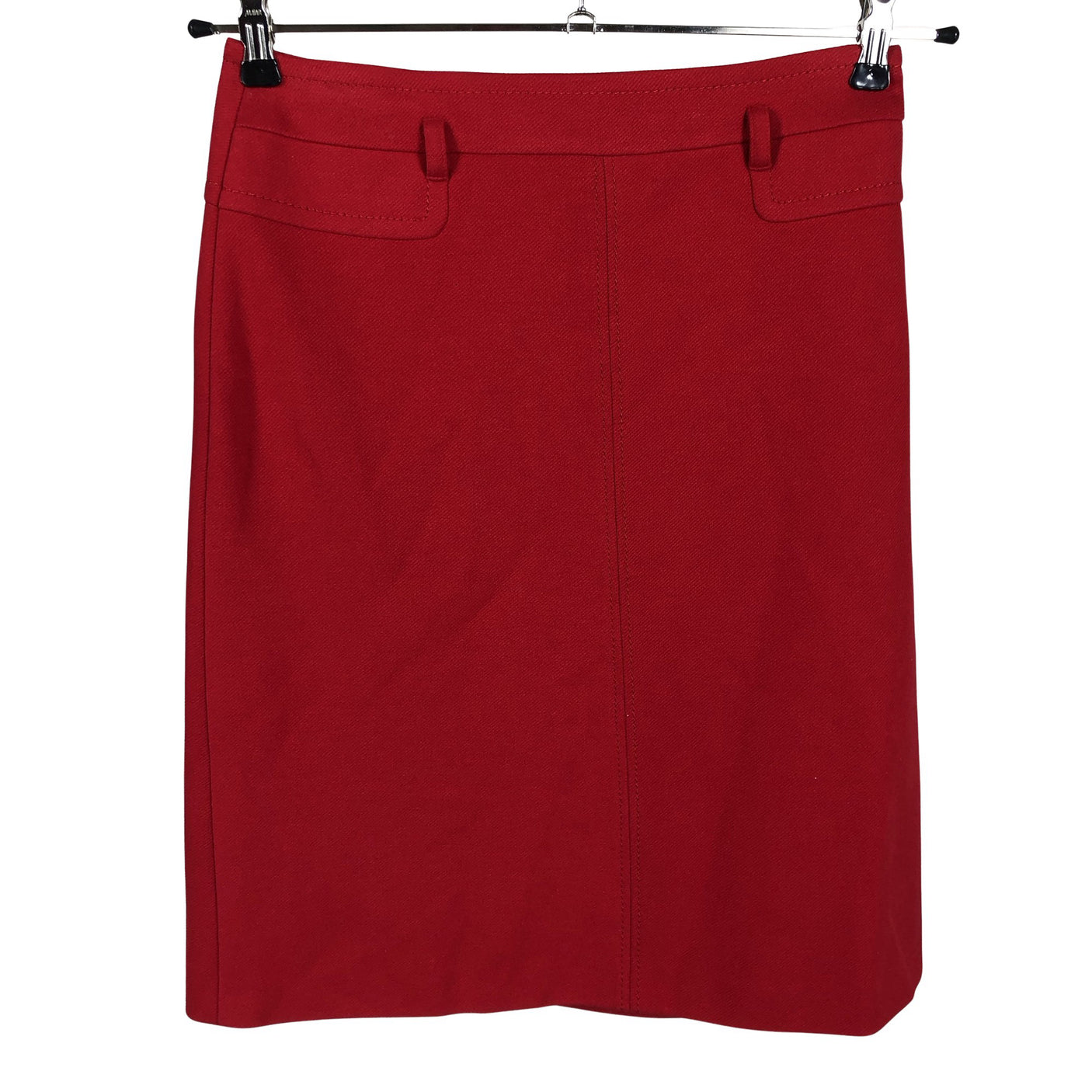 Unisex Gerry Weber - Fabric skirt, size 34 - Red (1)
