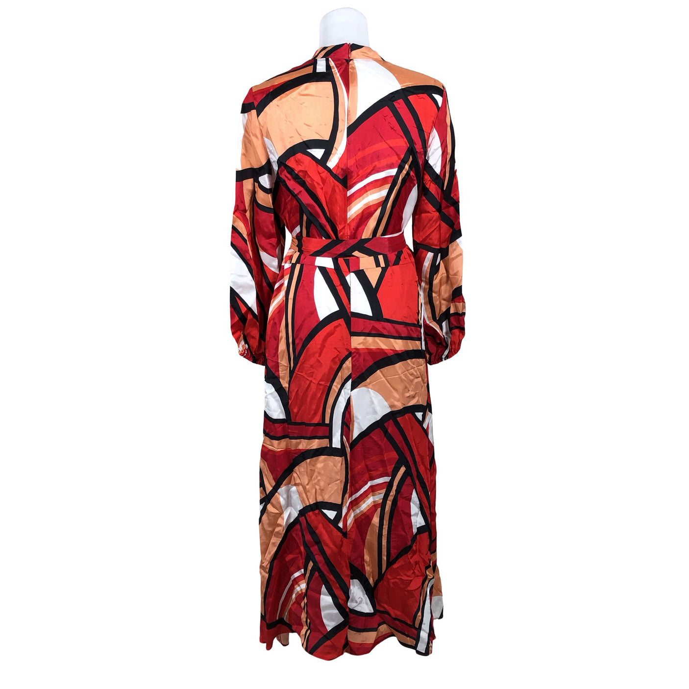 Unisex Ril's - Maxi dress, size 40 - Red (2)