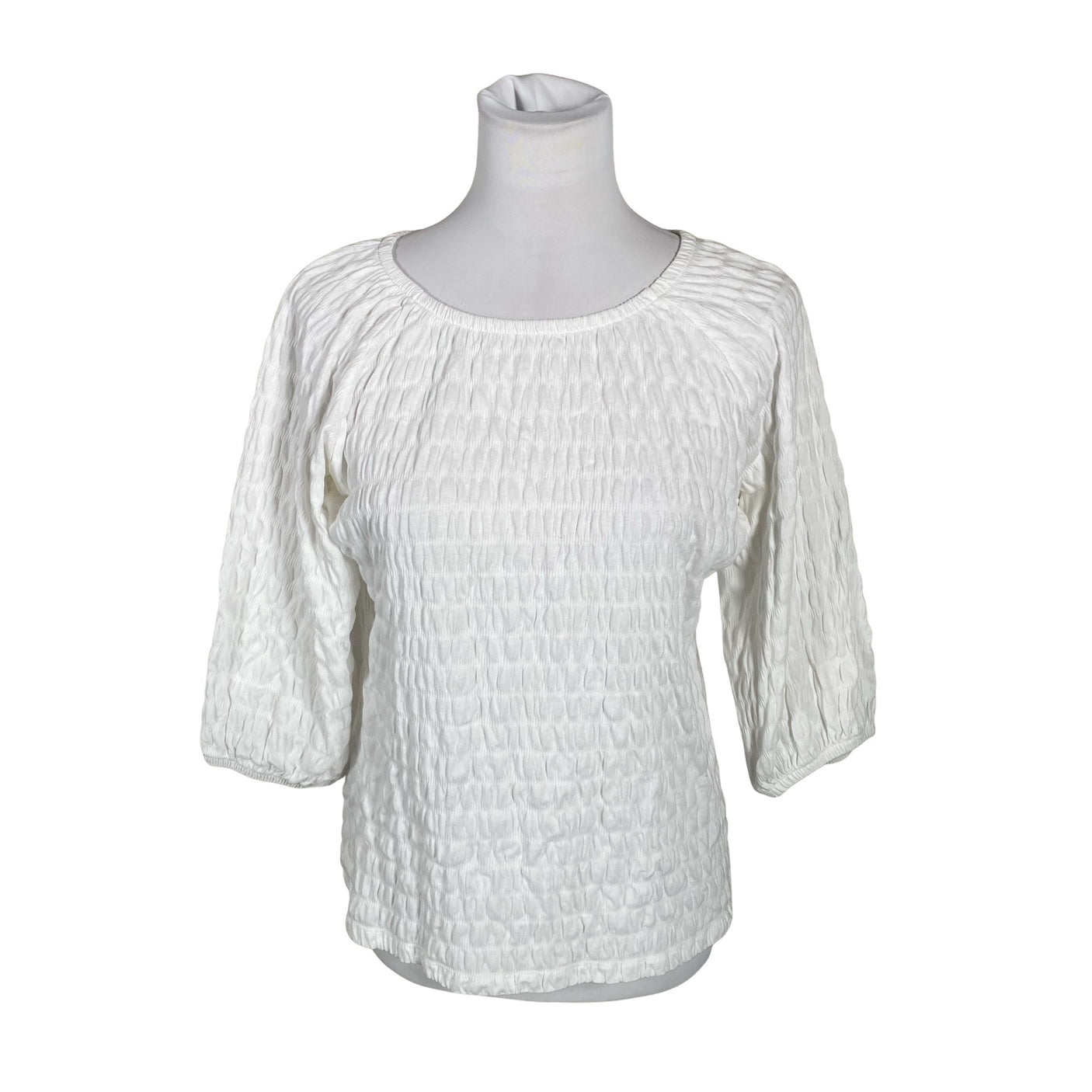 Unisex Nanso - Tricot shirt, size 38 - White (1)