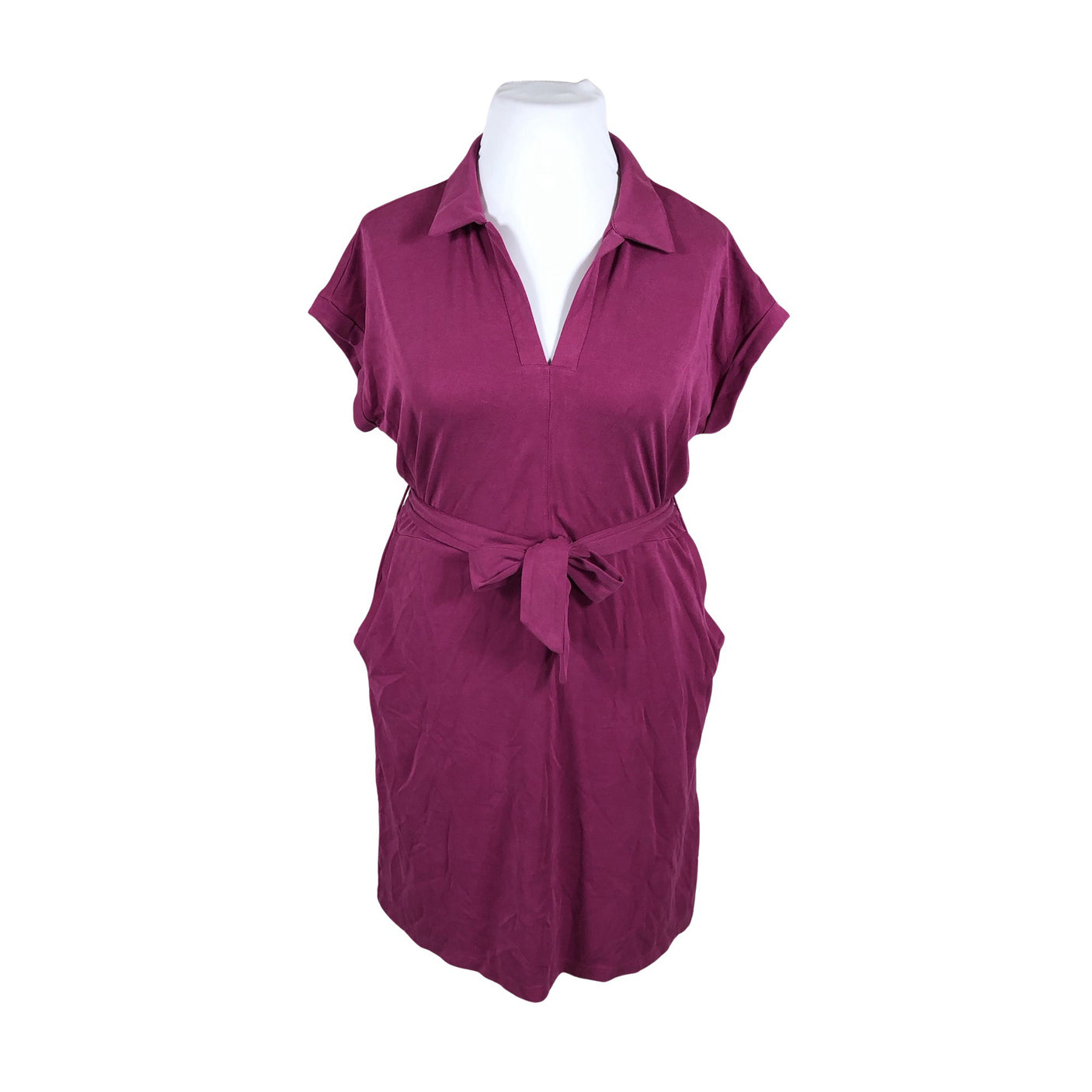 Unisex Esprit - Tricot dress, size 42 - Violet (1)