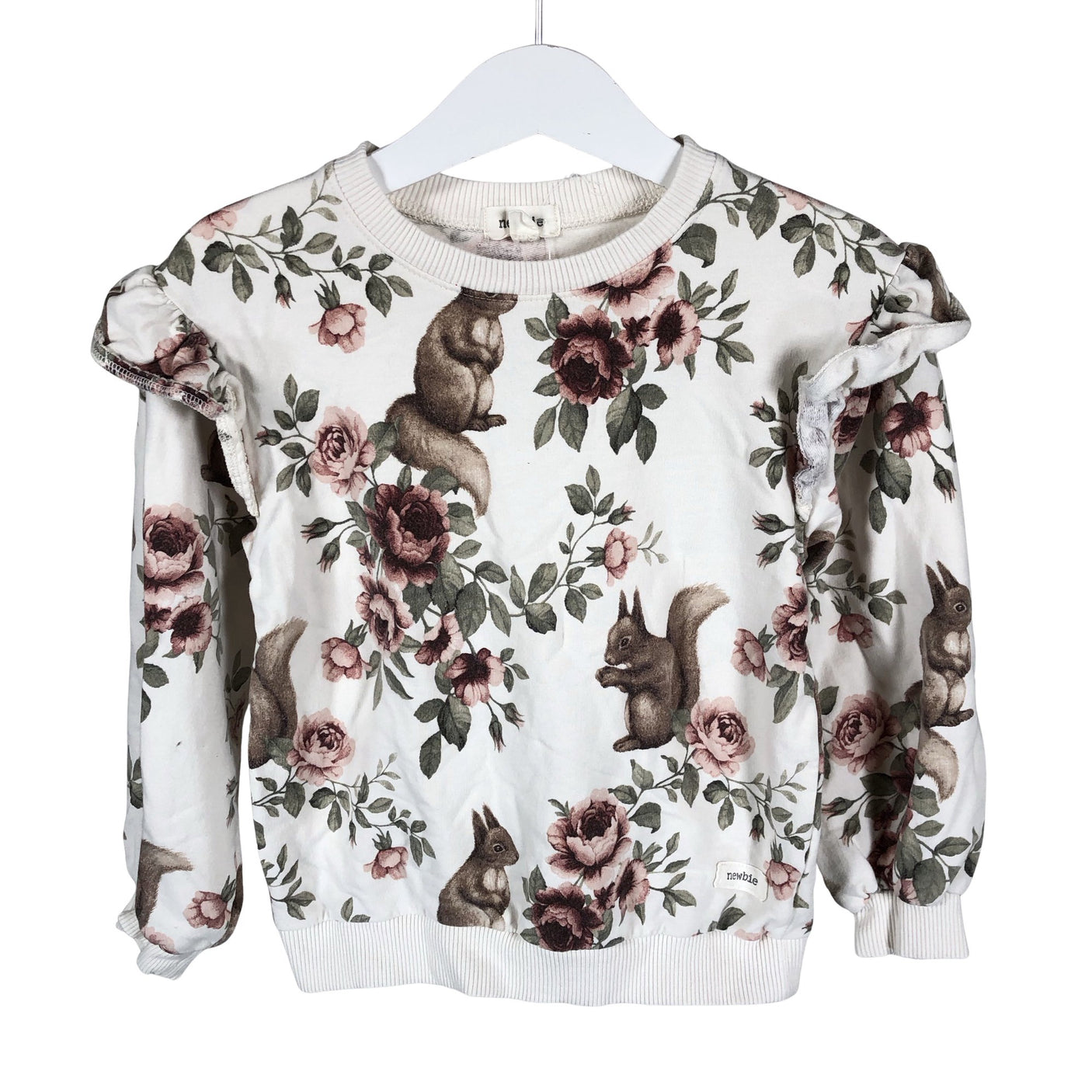 Unisex Newbie - Sweatshirt, size 98 - 104 - White (1)