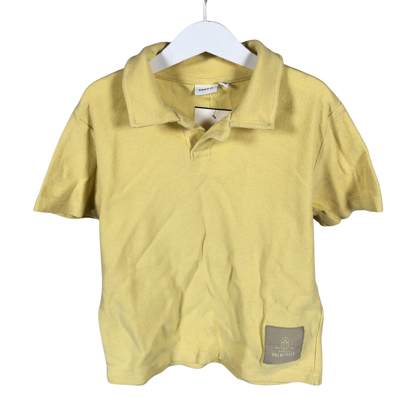 Unisex Name It - Polo shirt, size 122 - 128 - Yellow (1)