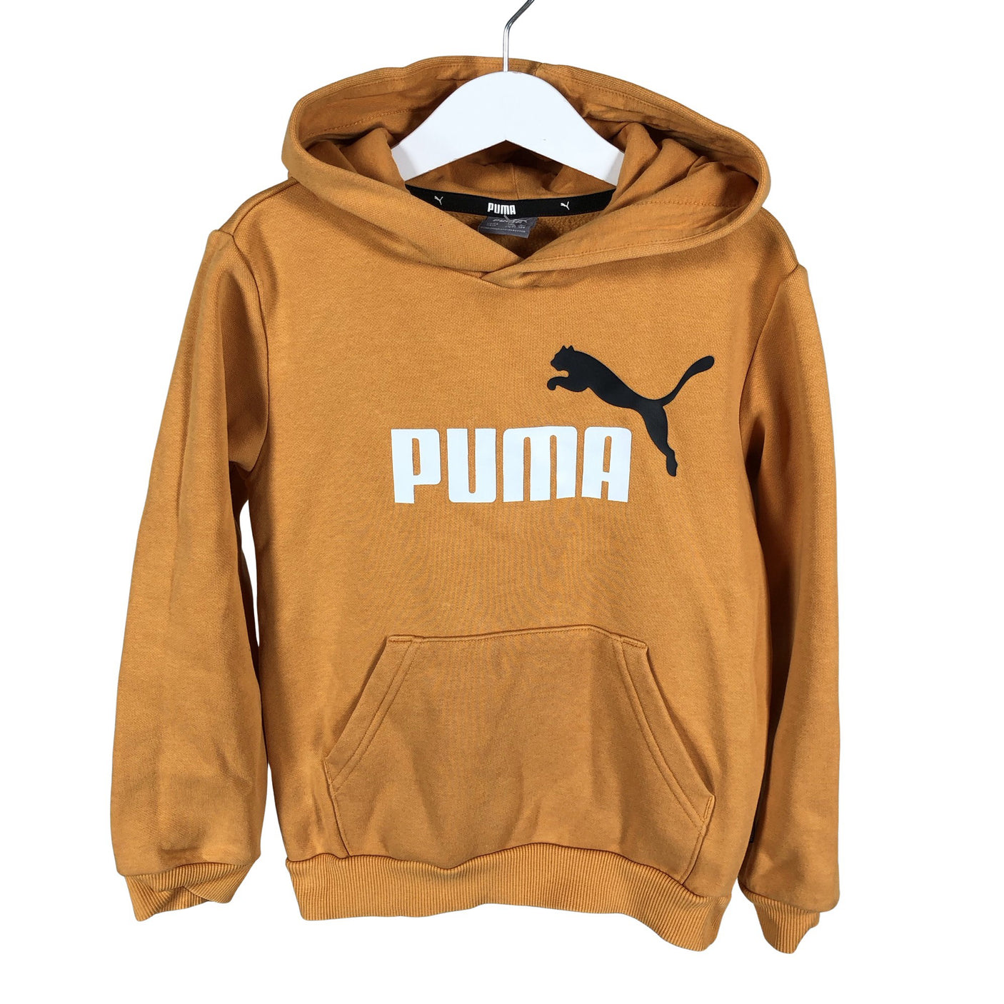 Unisex Puma - Hoodie, size 122 - 128 - Orange (1)