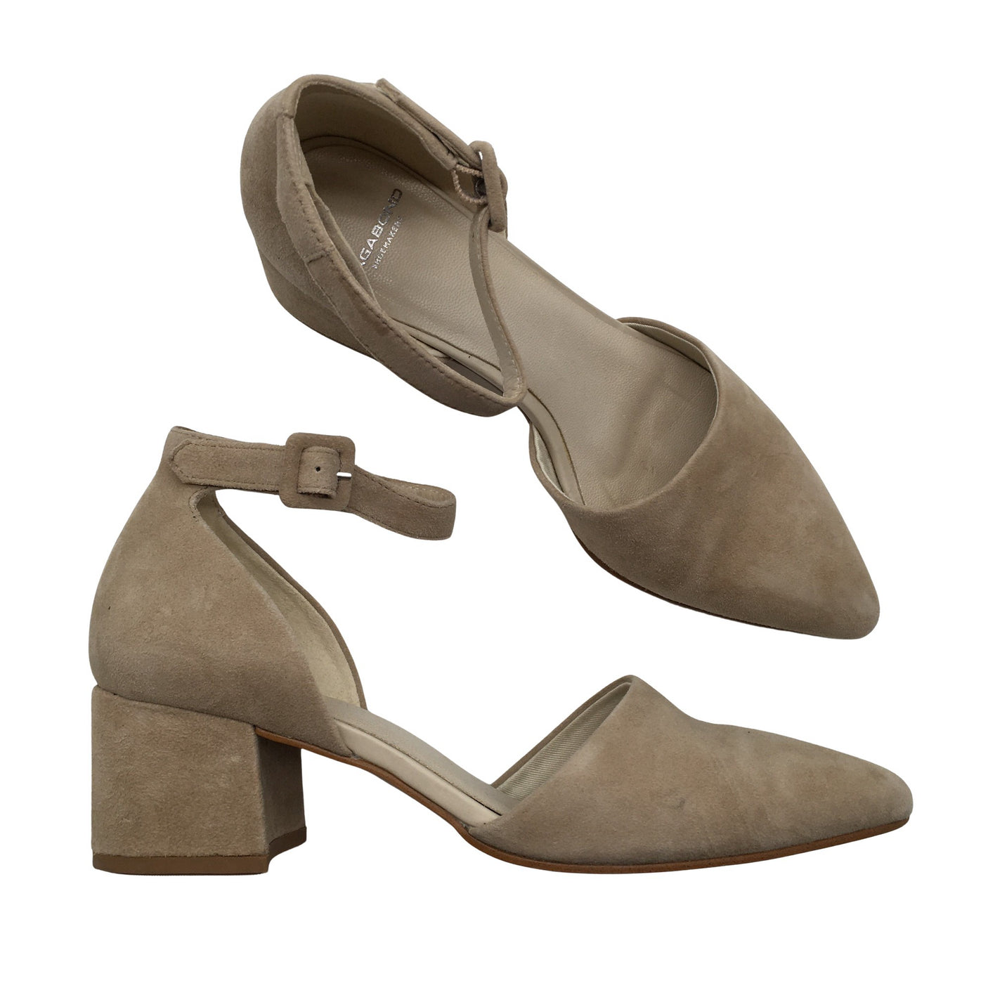 Unisex Vagabond - High heels, size 38 - Beige (1)
